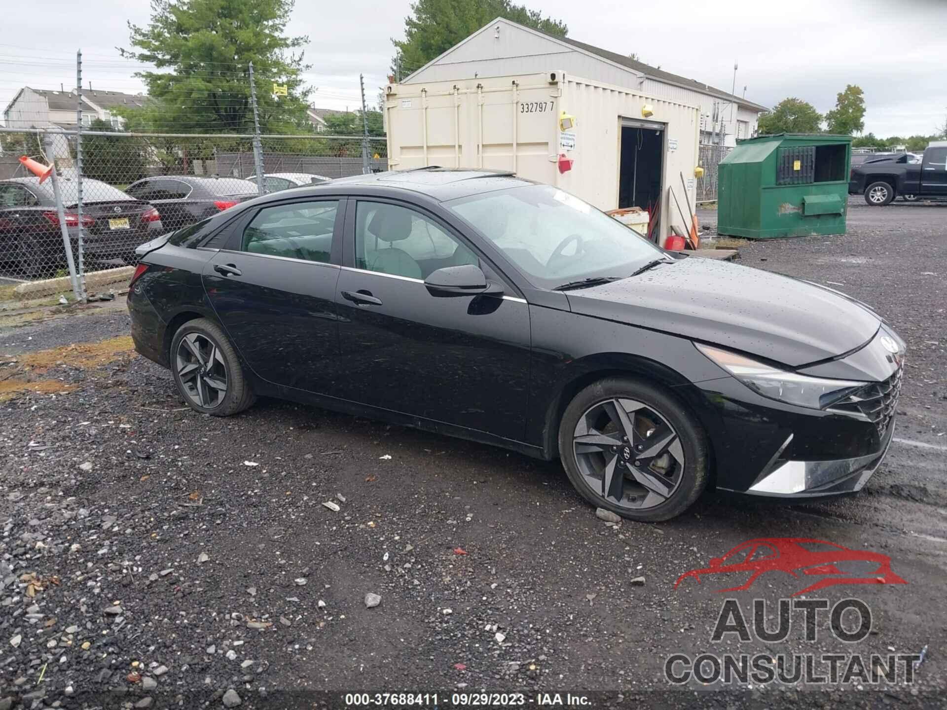 HYUNDAI ELANTRA HYBRID 2021 - KMHLN4AJ5MU003855