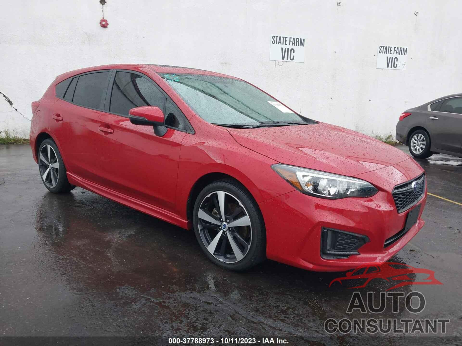 SUBARU IMPREZA 2018 - 4S3GTAL67J3751737