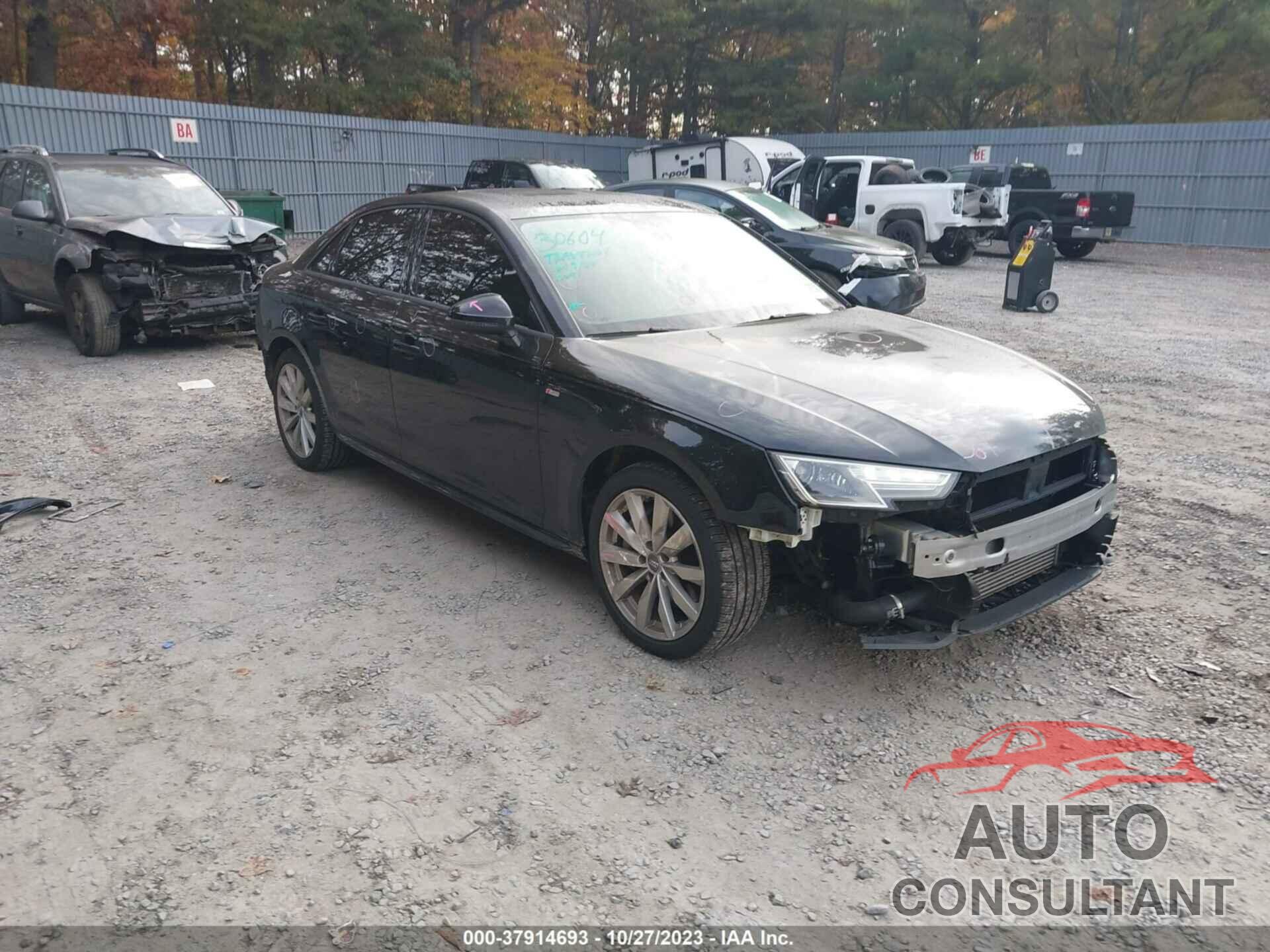 AUDI A4 2018 - WAUDNAF49JA141144