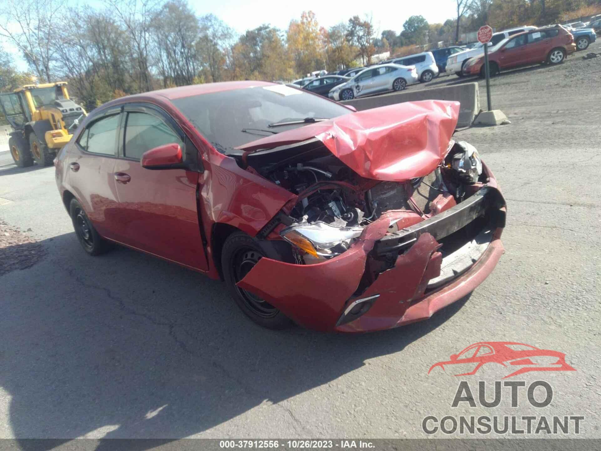 TOYOTA COROLLA 2016 - 2T1BURHE1GC537932