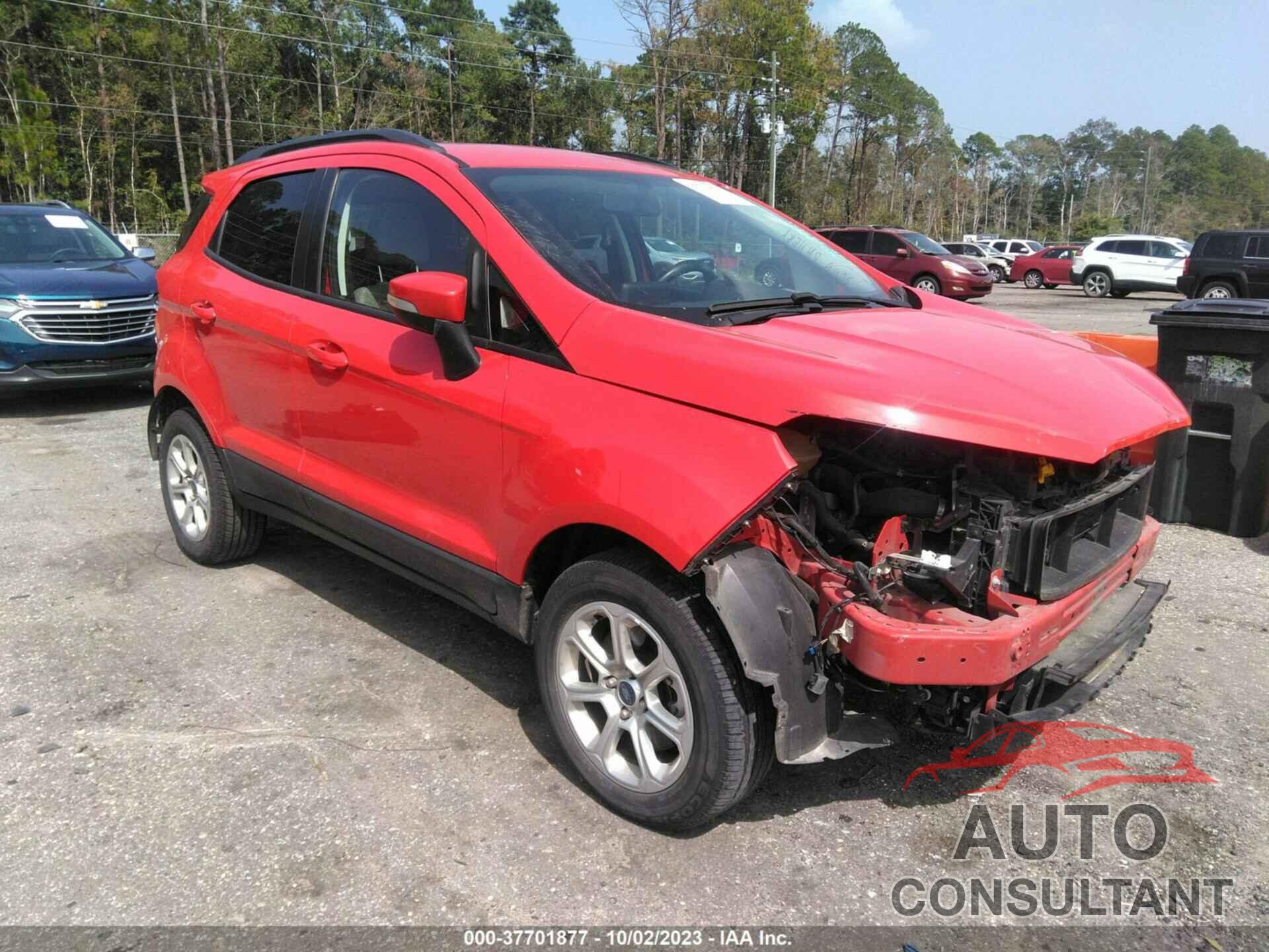 FORD ECOSPORT 2019 - MAJ3S2GE2KC269760