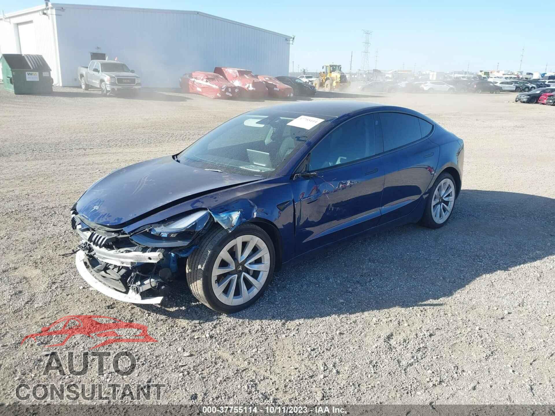 TESLA MODEL 3 2022 - 5YJ3E1EB2NF114685