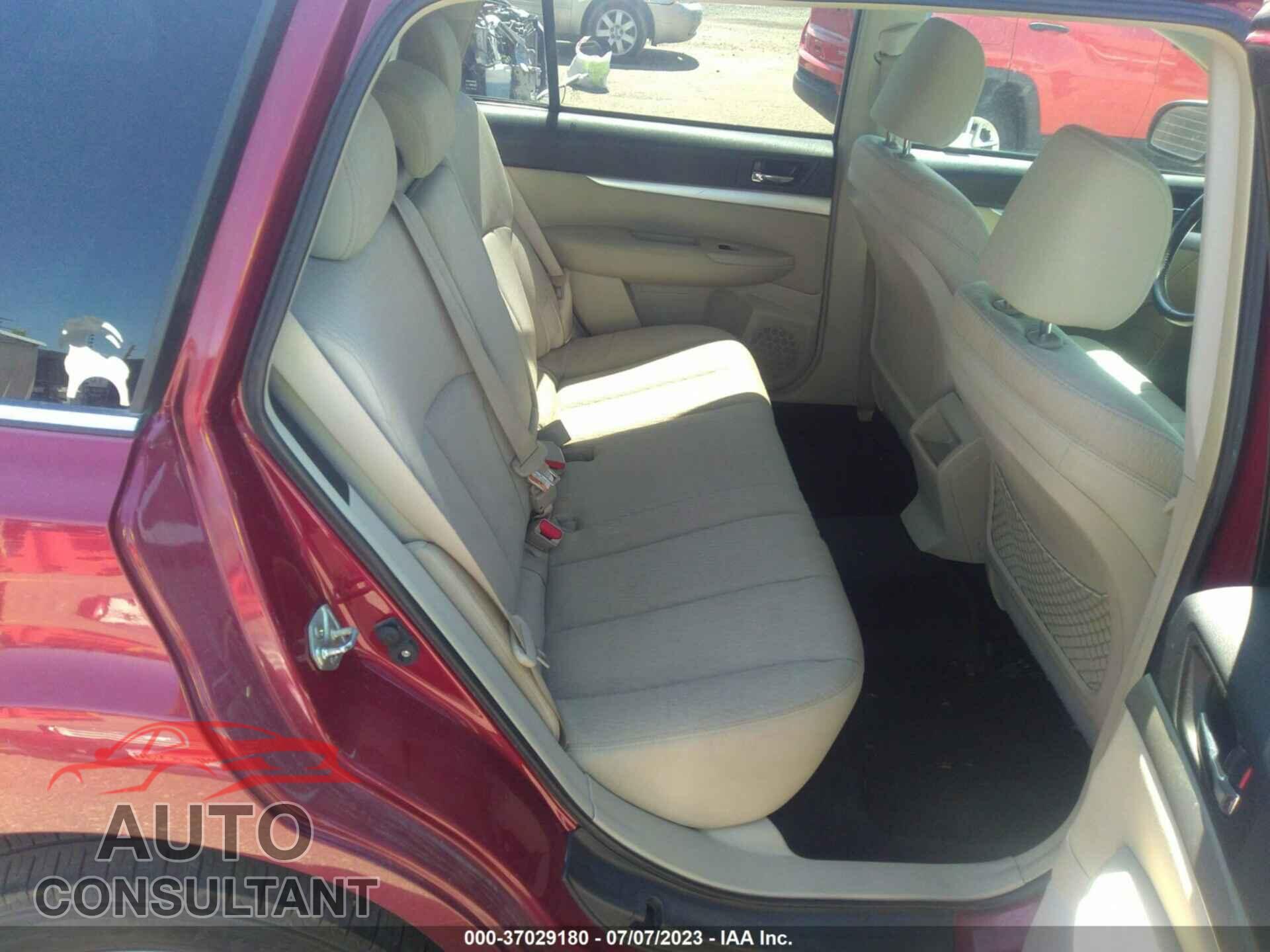 SUBARU OUTBACK 2011 - 4S4BRBCC7B3328819