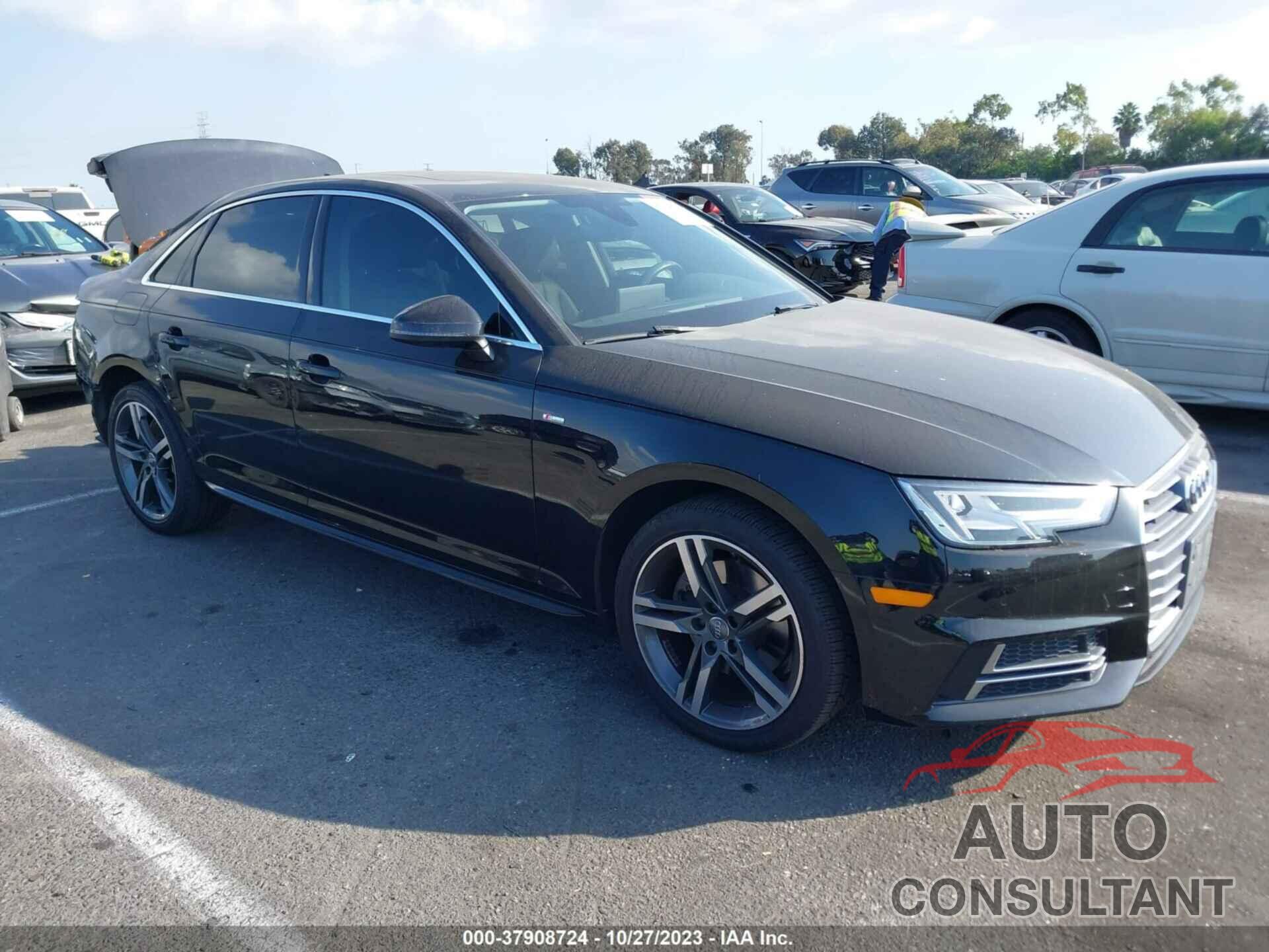 AUDI A4 2018 - WAULMAF48JA214650