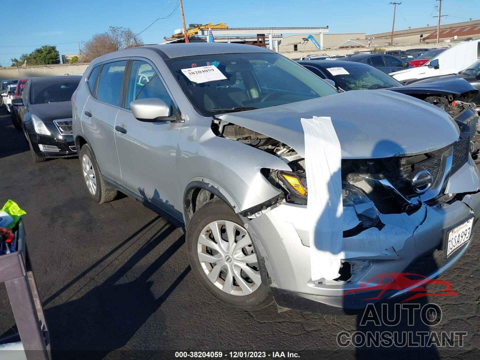 NISSAN ROGUE 2016 - KNMAT2MT1GP701417