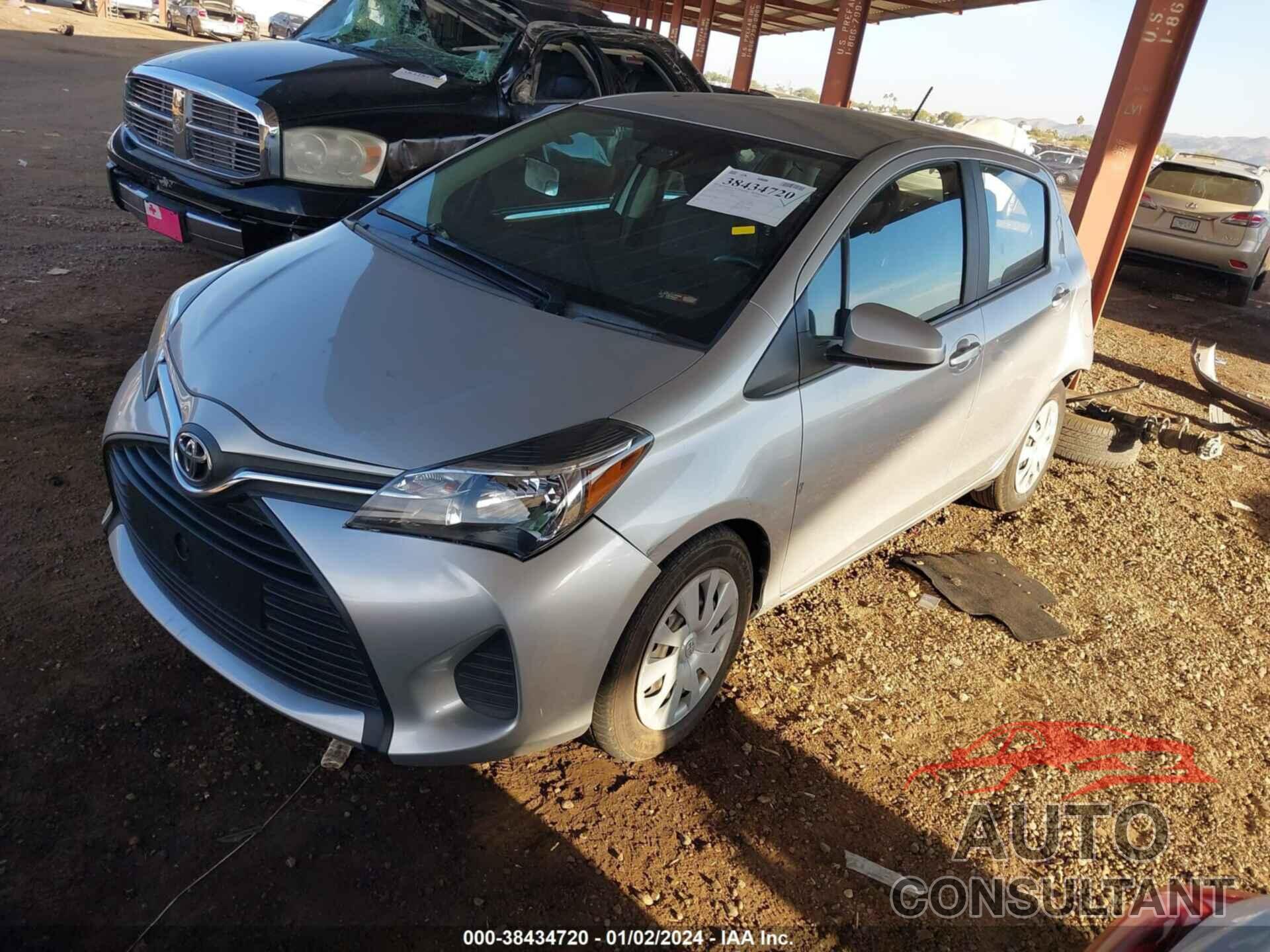 TOYOTA YARIS 2017 - VNKKTUD30HA077055