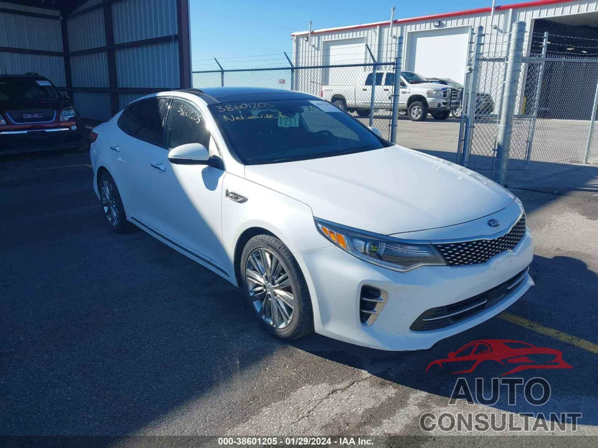 KIA OPTIMA 2016 - 5XXGV4L2XGG075558
