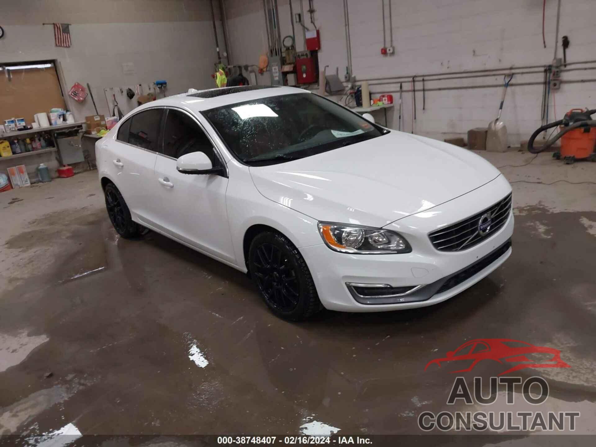 VOLVO S60 INSCRIPTION 2016 - LYV612TK4GB105945