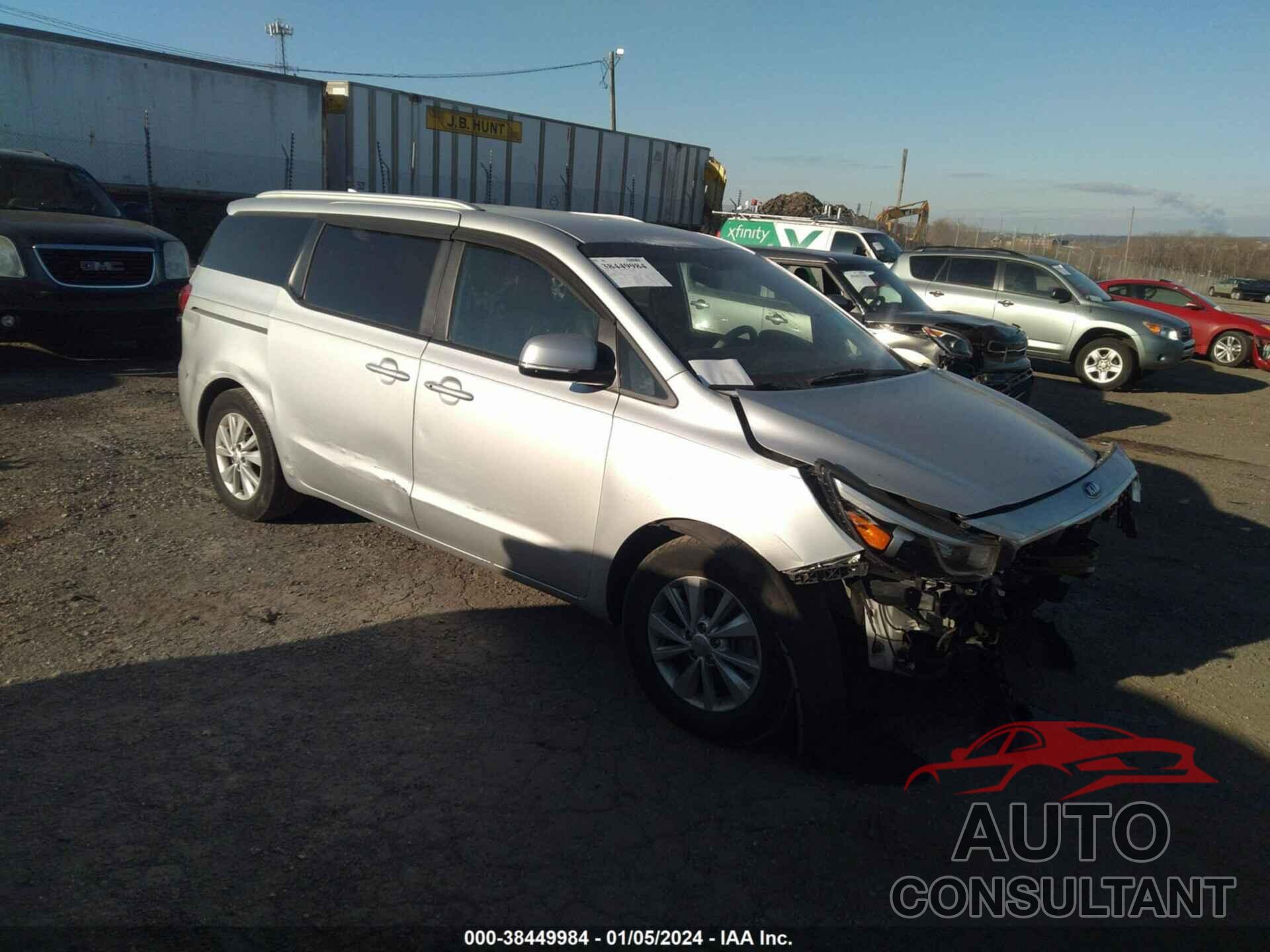 KIA SEDONA 2017 - KNDMB5C17H6265262