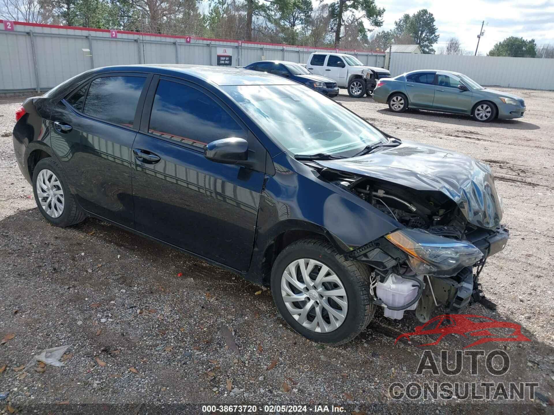 TOYOTA COROLLA 2019 - 5YFBURHE2KP933795