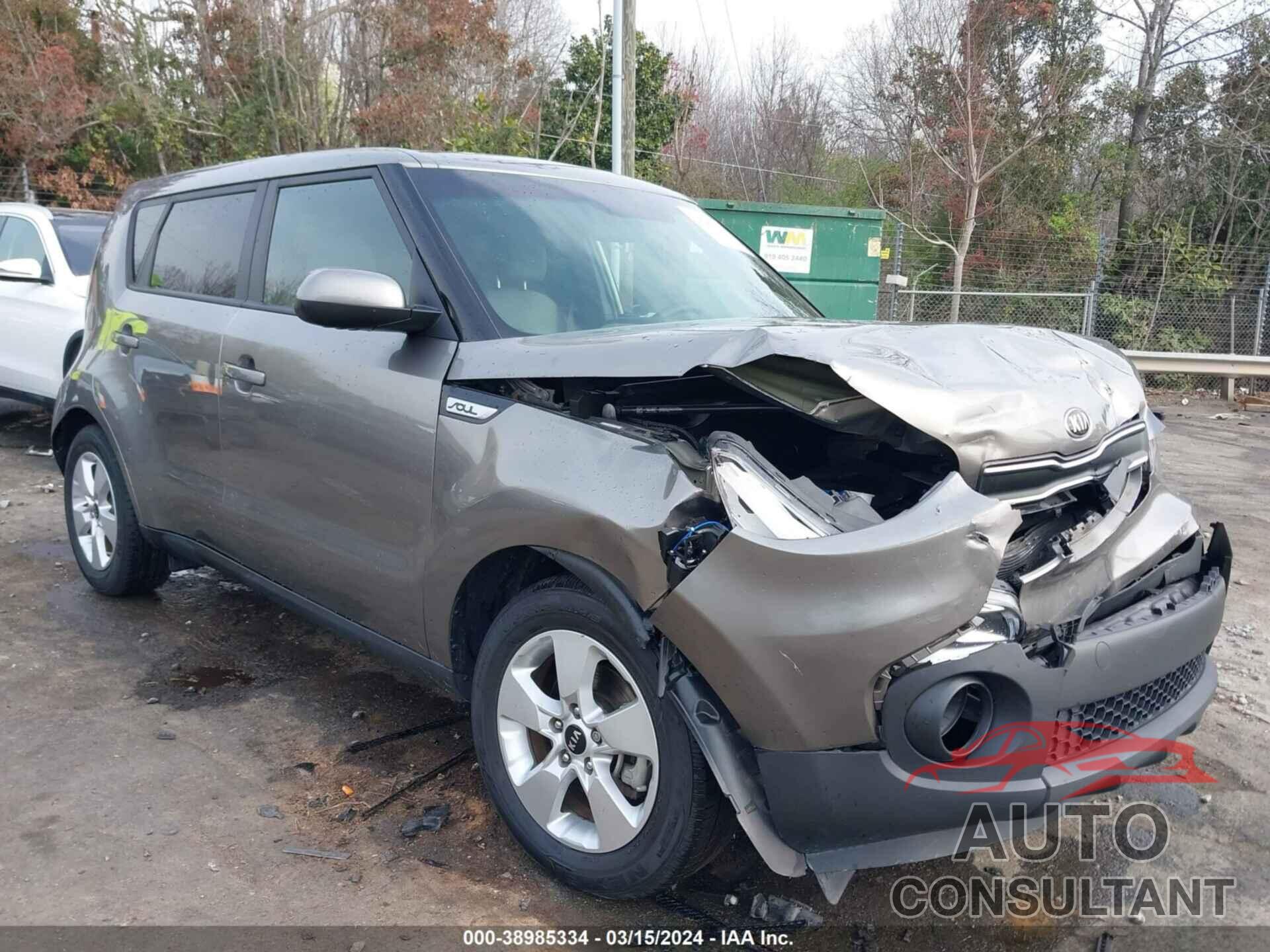 KIA SOUL 2018 - KNDJN2A21J7623847