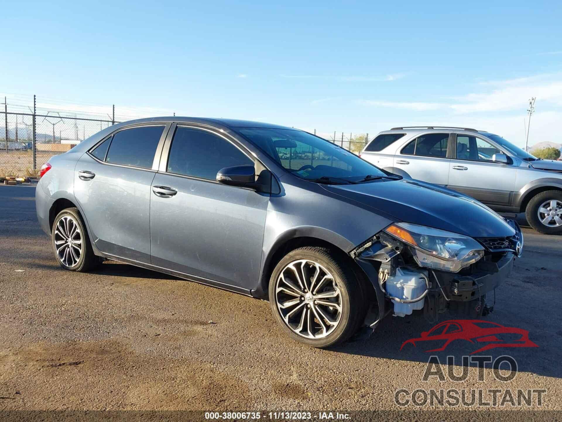 TOYOTA COROLLA 2016 - 2T1BURHE3GC642665