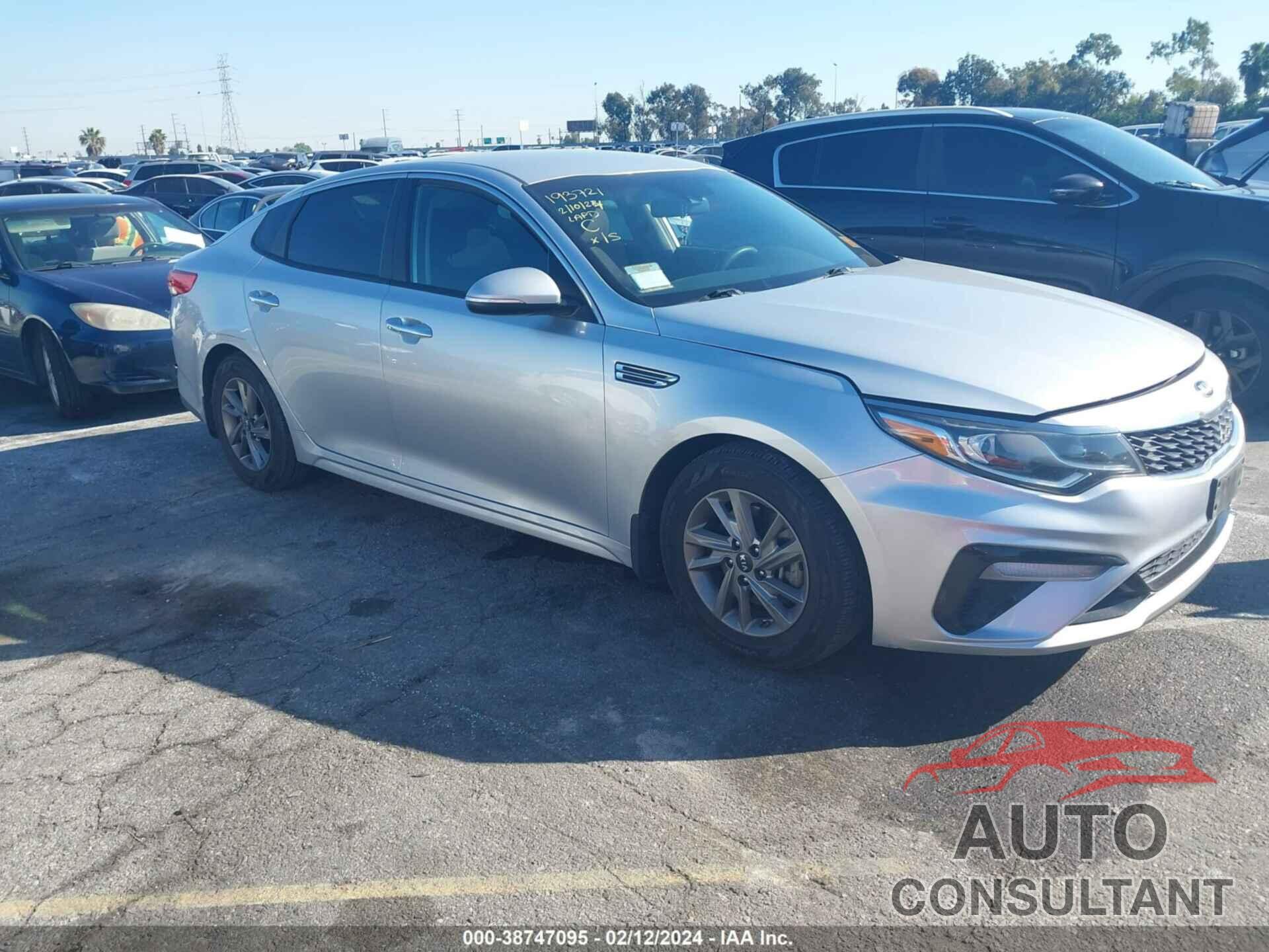 KIA OPTIMA 2019 - 5XXGT4L38KG307551