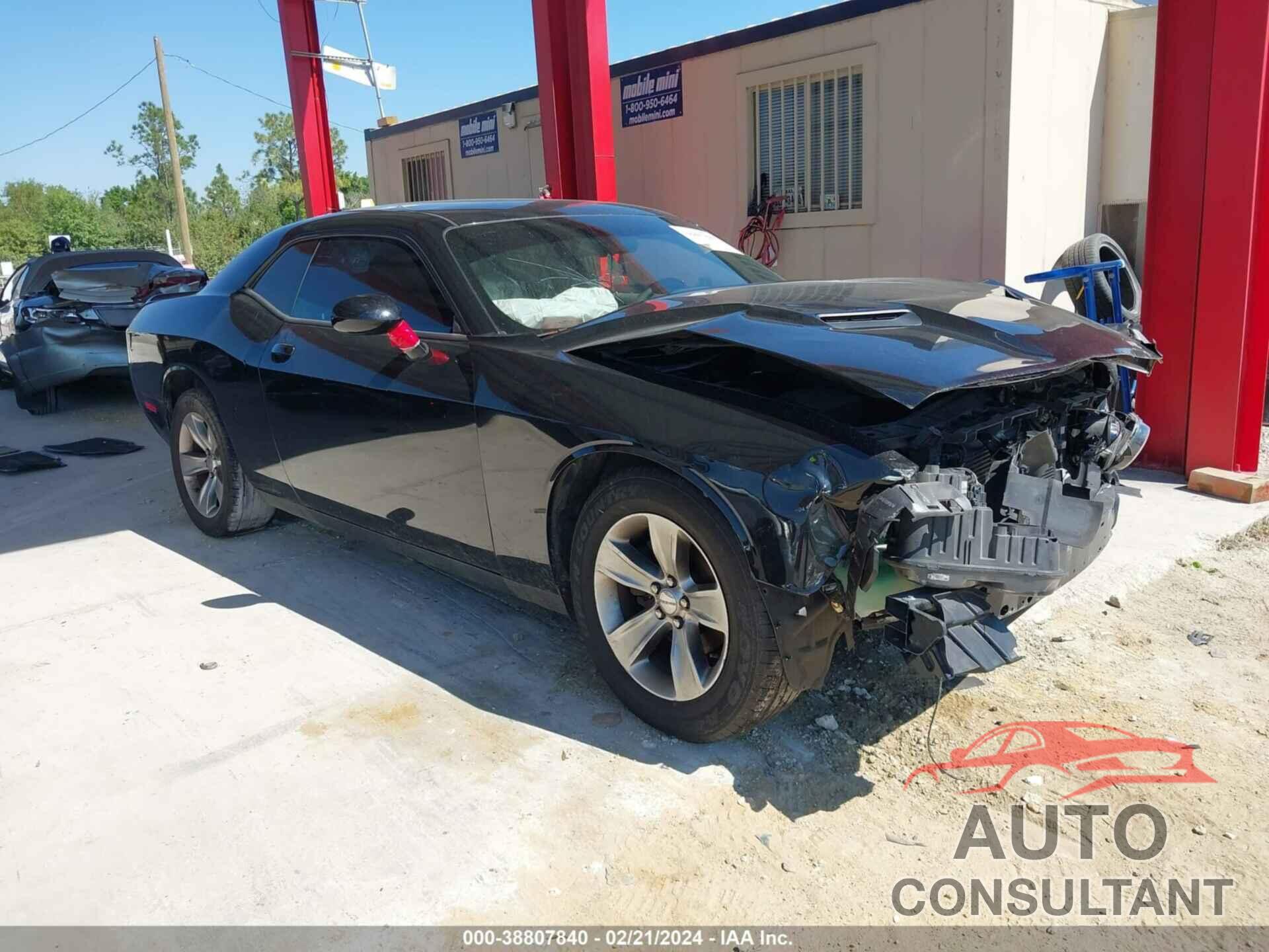 DODGE CHALLENGER 2016 - 2C3CDZAG4GH352977