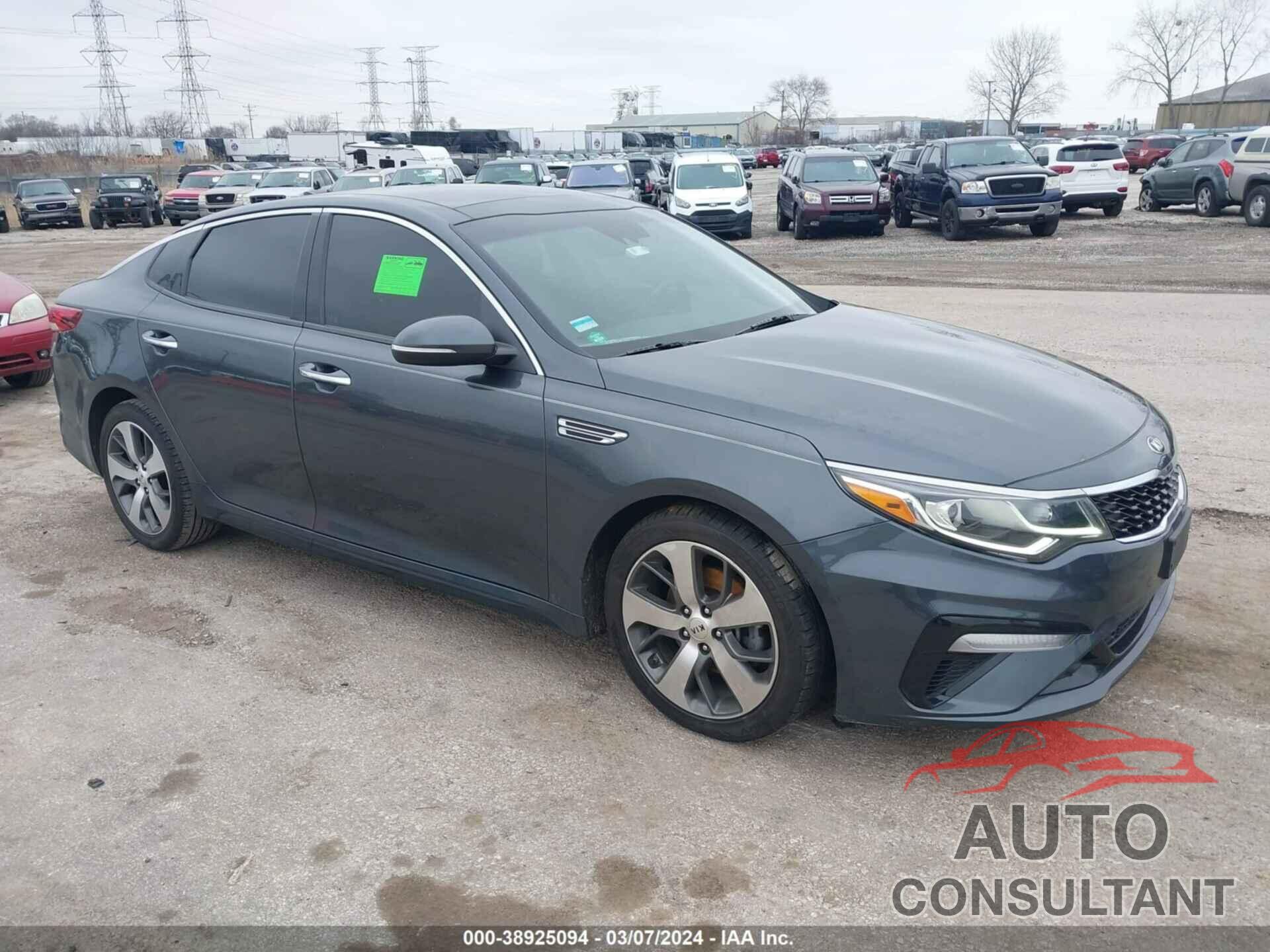 KIA OPTIMA 2020 - 5XXGT4L35LG421234