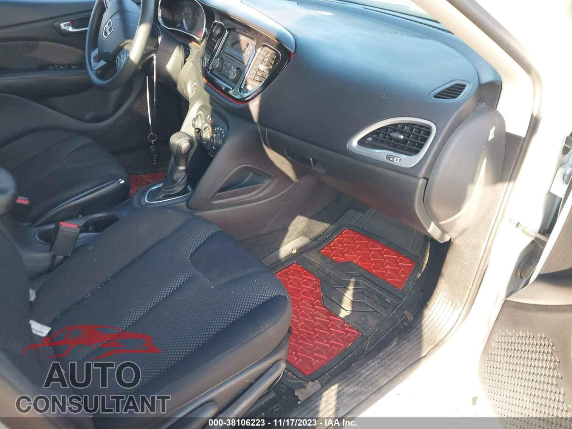 DODGE DART 2015 - 1C3CDFAAXFD392440