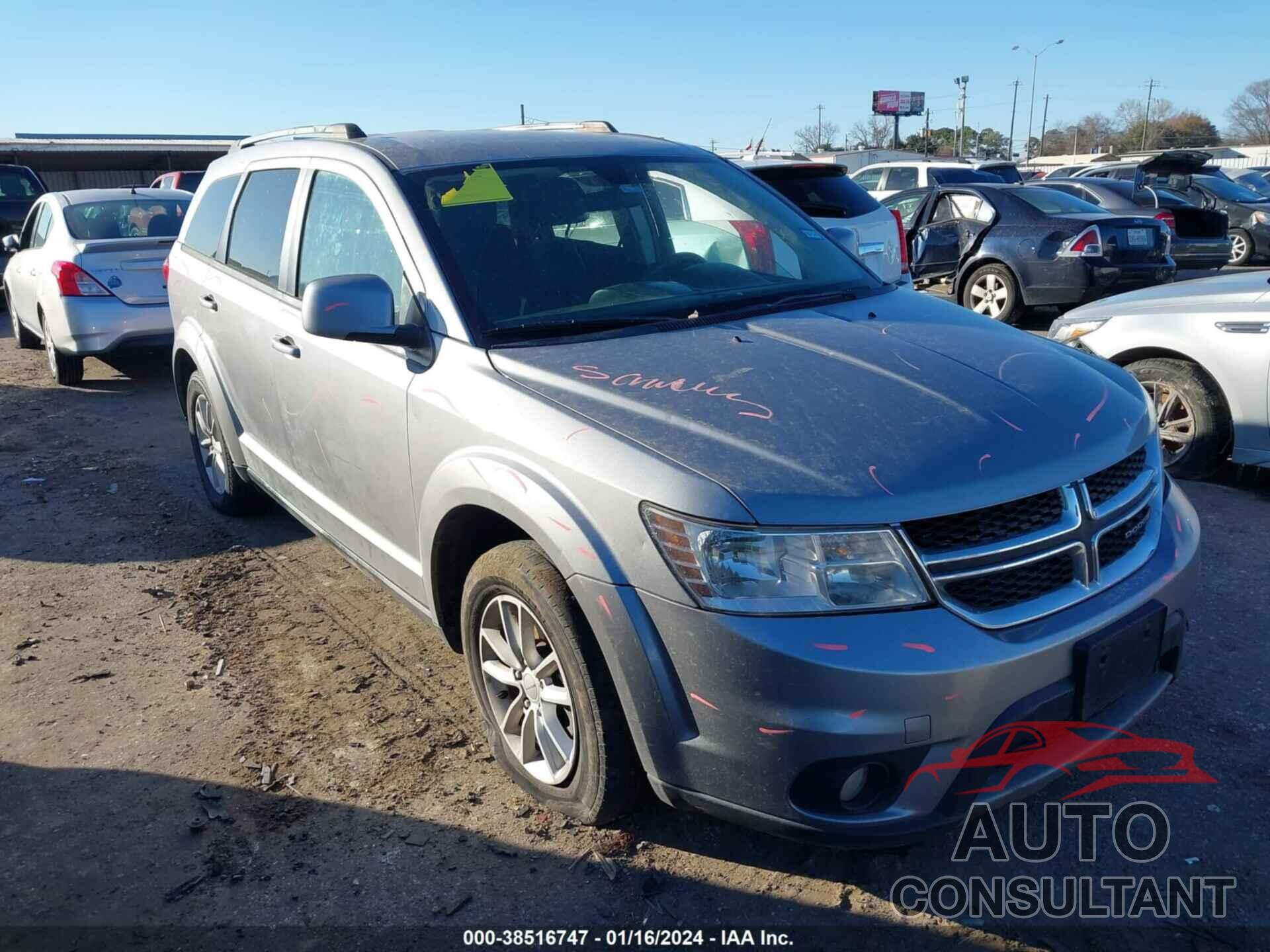DODGE JOURNEY 2017 - 3C4PDCBG1HT588553