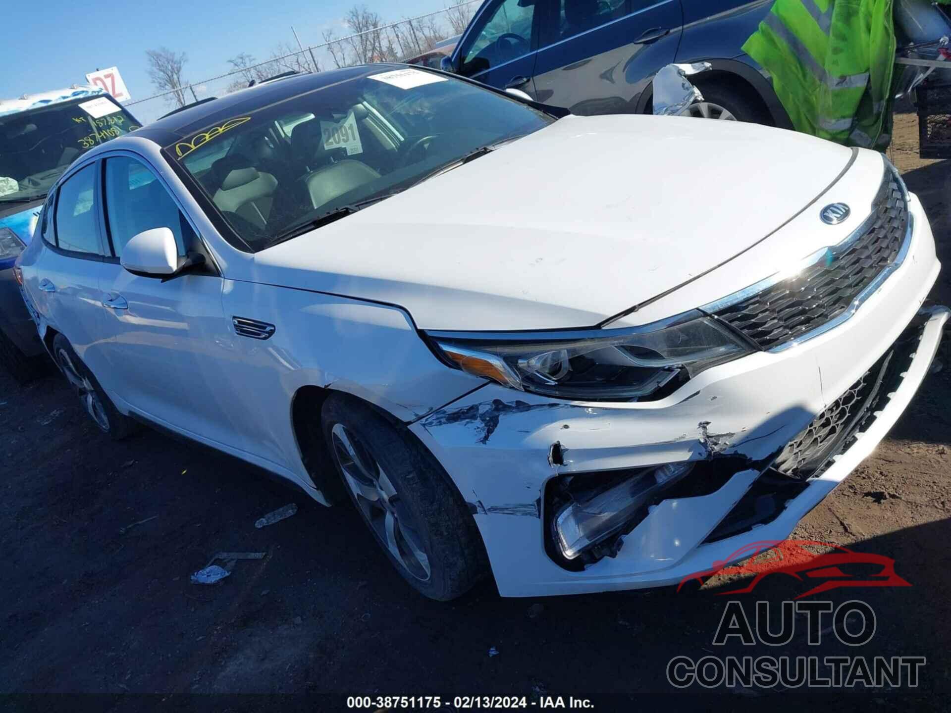 KIA OPTIMA 2019 - 5XXGT4L31KG290964