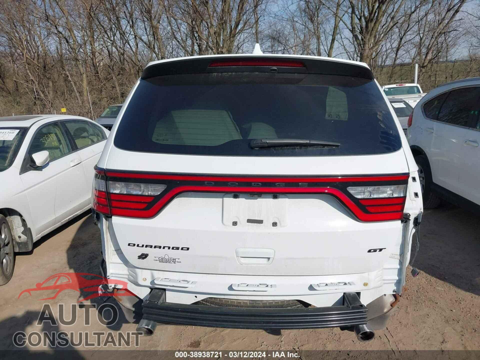 DODGE DURANGO 2021 - 1C4RDJDG6MC837252
