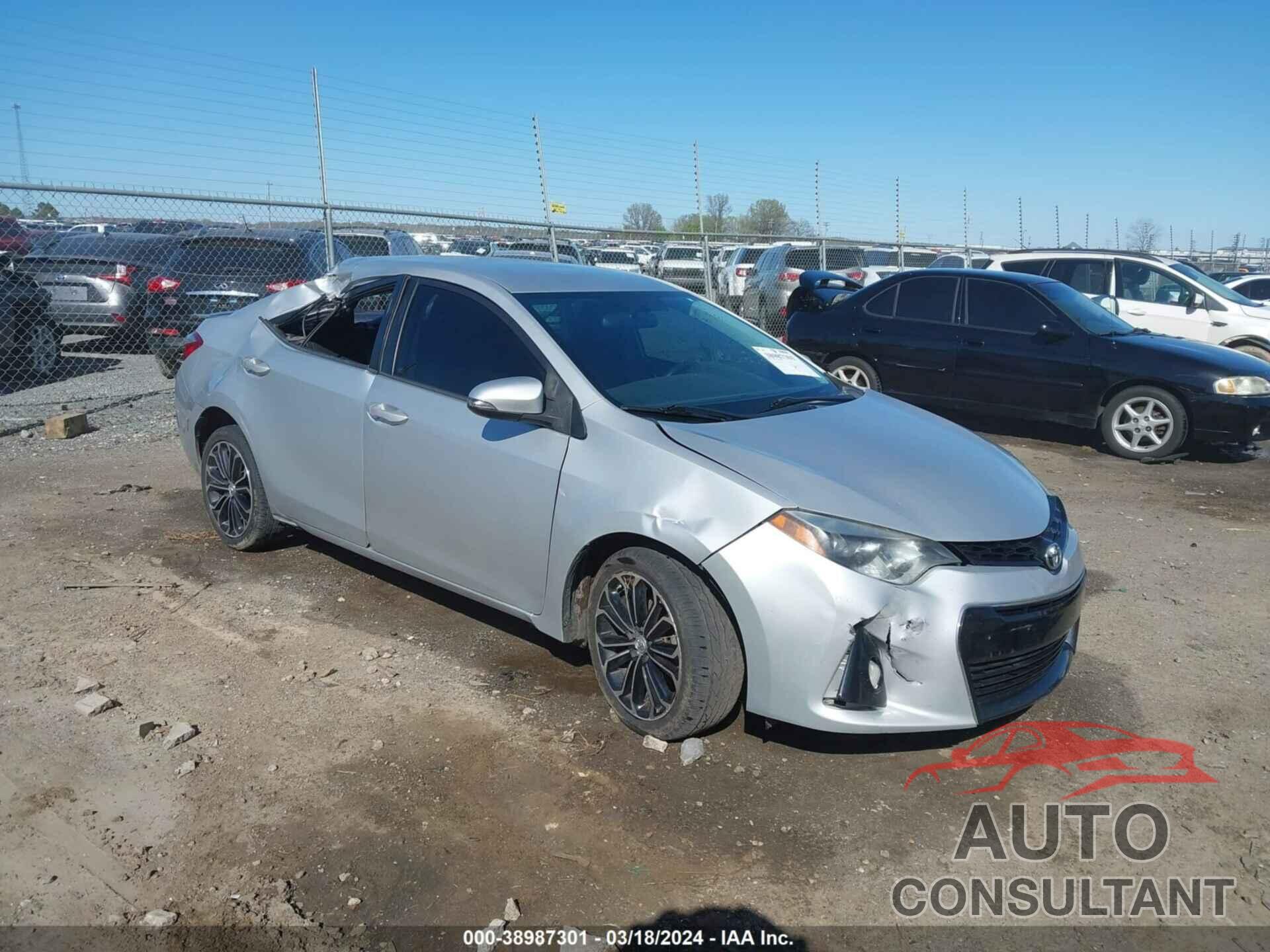 TOYOTA COROLLA 2016 - 5YFBURHE9GP470061