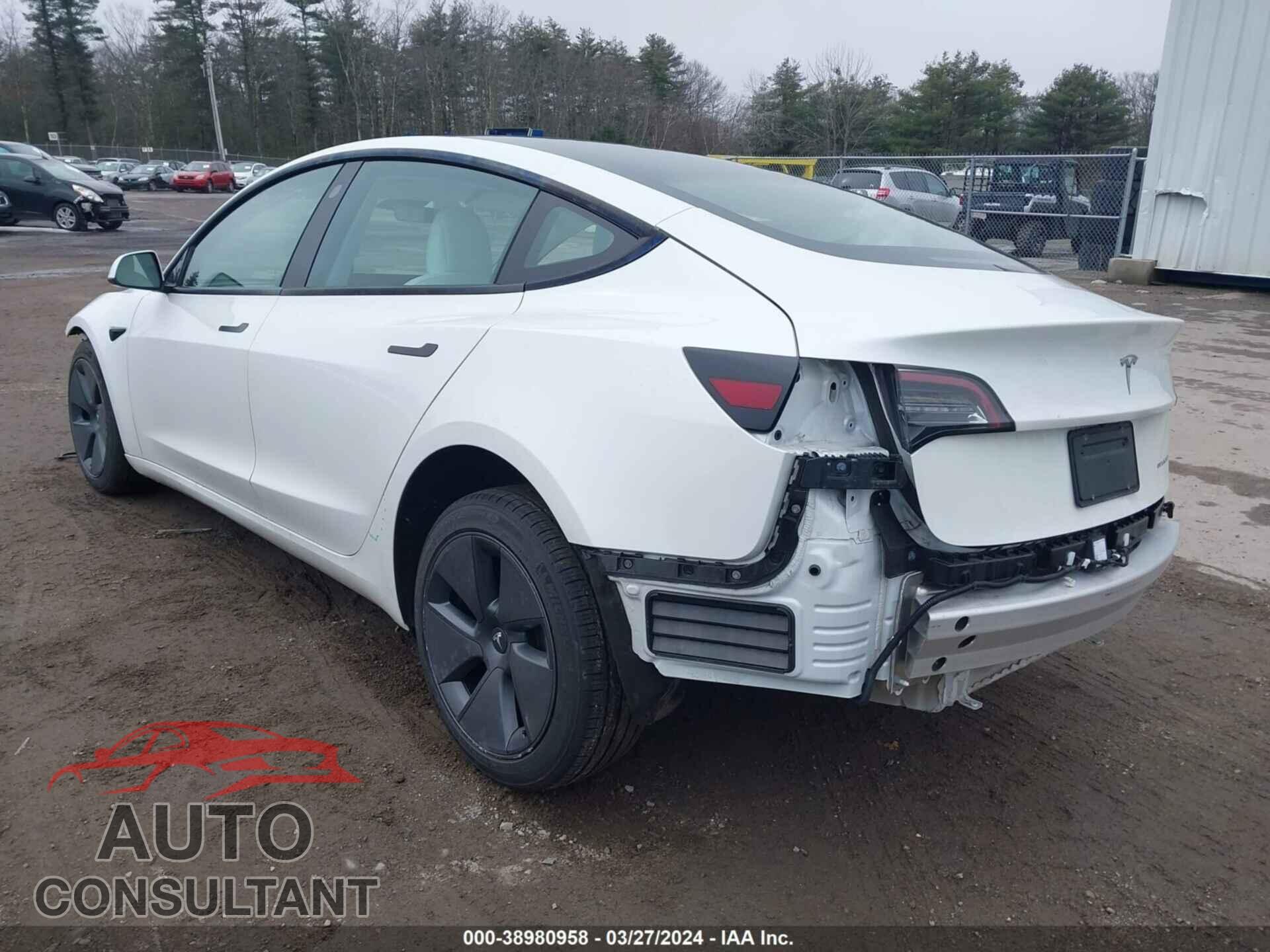 TESLA MODEL 3 2022 - 5YJ3E1EB2NF101869