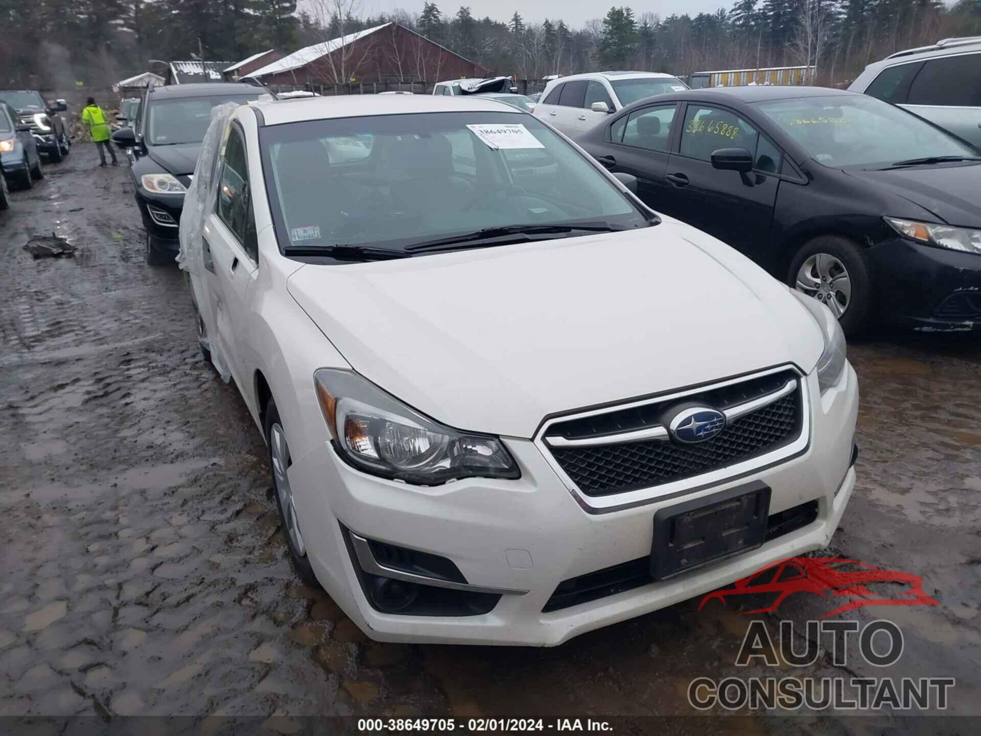 SUBARU IMPREZA 2016 - JF1GPAA67G8280231