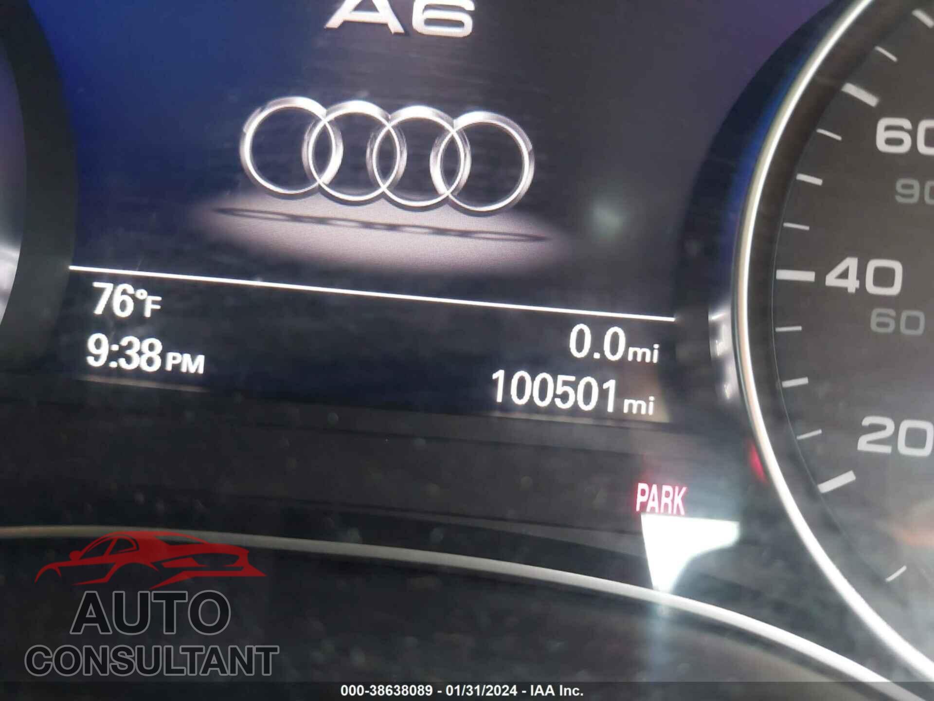 AUDI A6 2017 - WAUG8AFC3HN003016