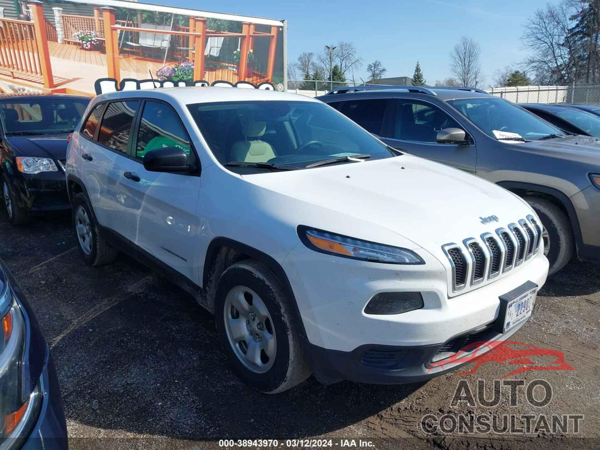 JEEP CHEROKEE 2016 - 1C4PJMAB1GW353731