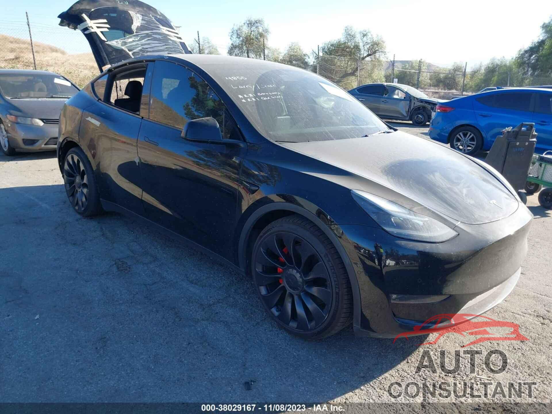 TESLA MODEL Y 2022 - 7SAYGDEF6NF342440