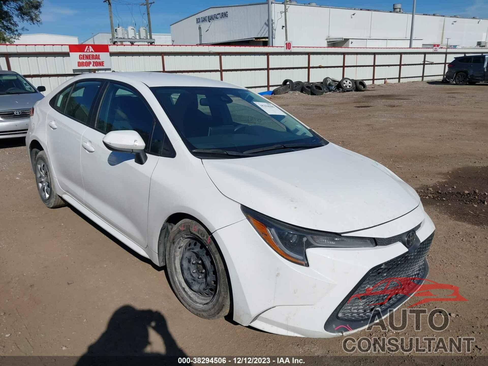 TOYOTA COROLLA 2021 - 5YFEPMAE9MP183199