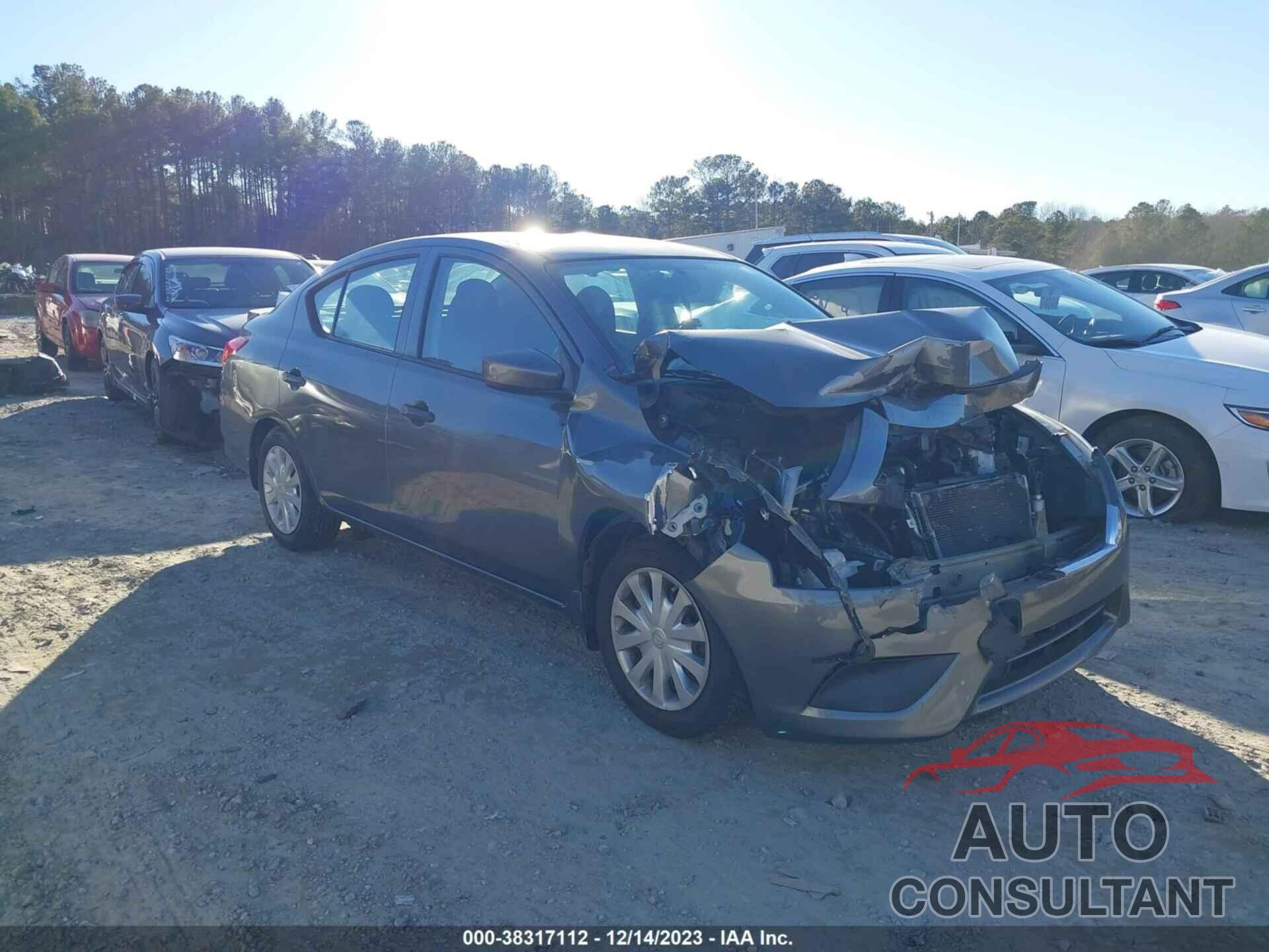 NISSAN VERSA 2016 - 3N1CN7AP3GL872286