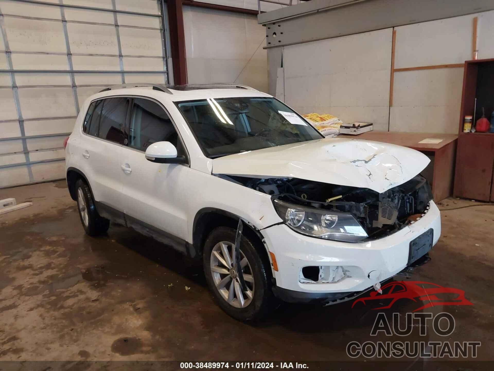 VOLKSWAGEN TIGUAN 2017 - WVGSV7AX5HK009741