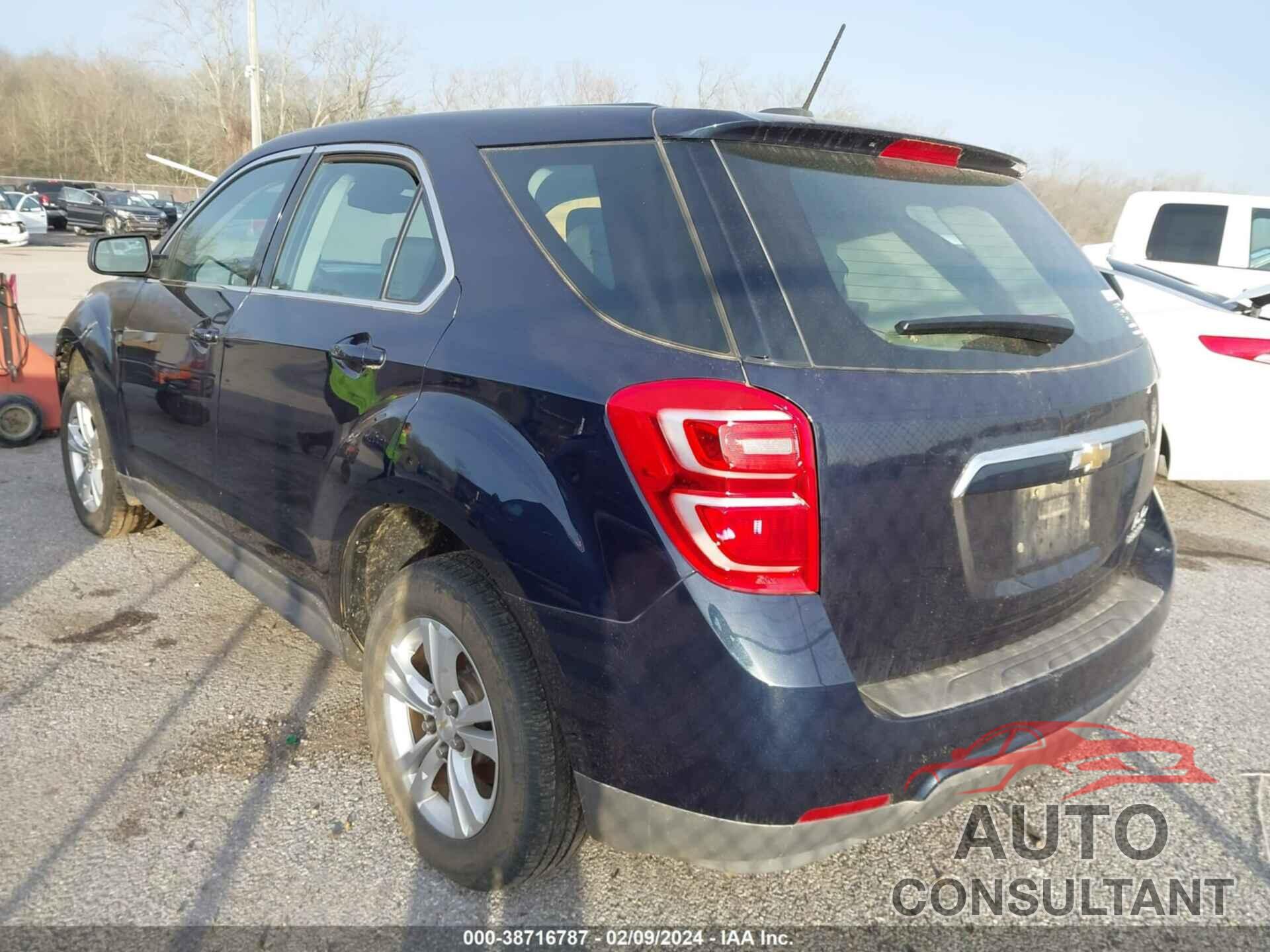 CHEVROLET EQUINOX 2016 - 2GNALBEK5G1153593