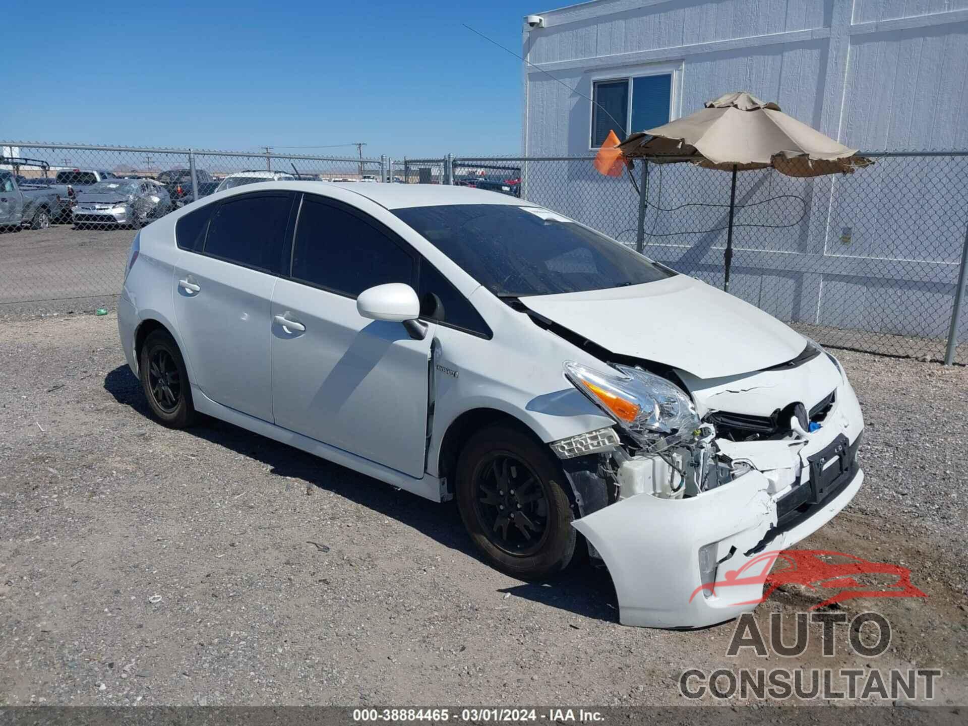 TOYOTA PRIUS 2015 - JTDKN3DU4F1933010