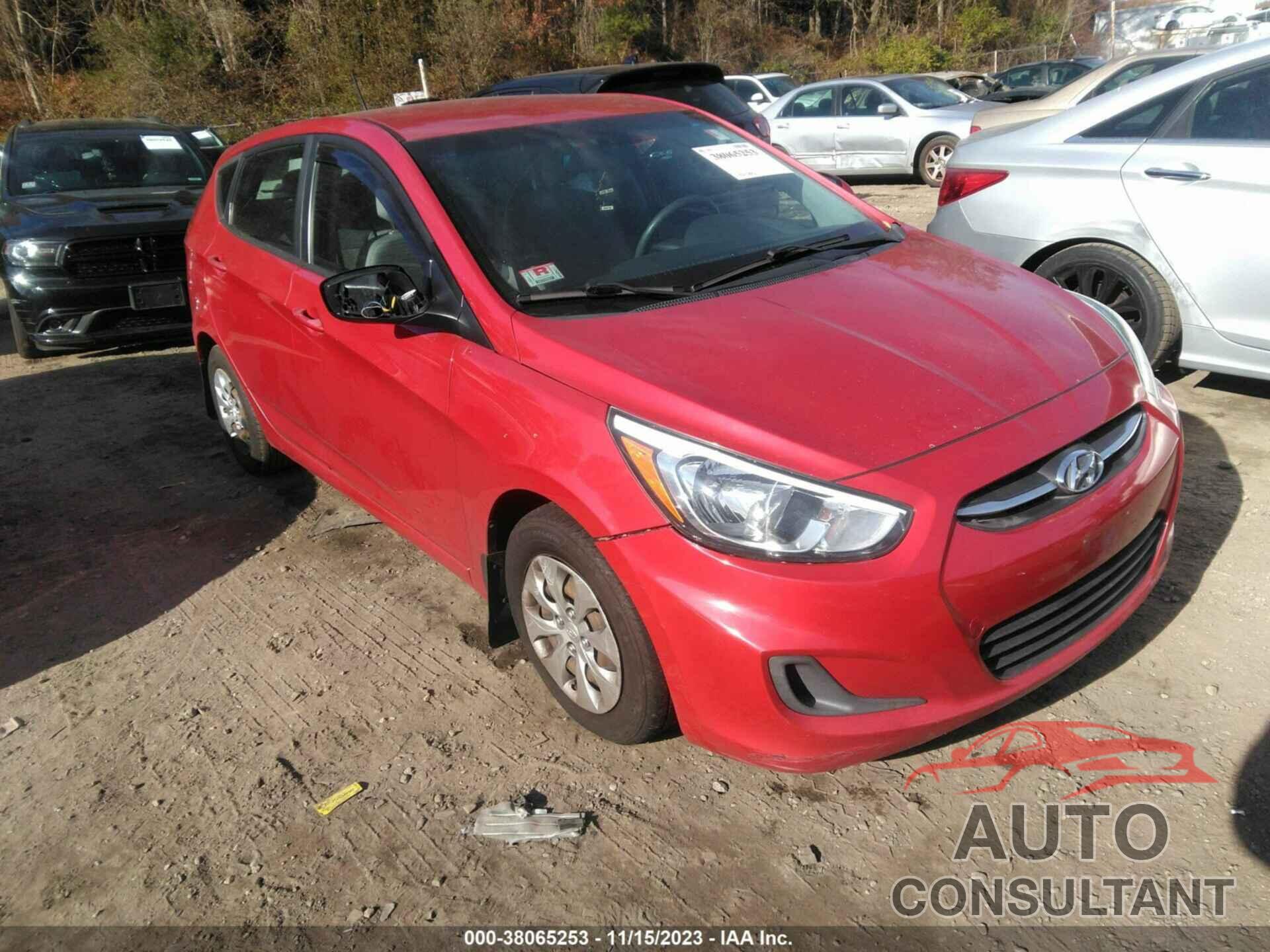 HYUNDAI ACCENT 2015 - KMHCT5AE3FU226235