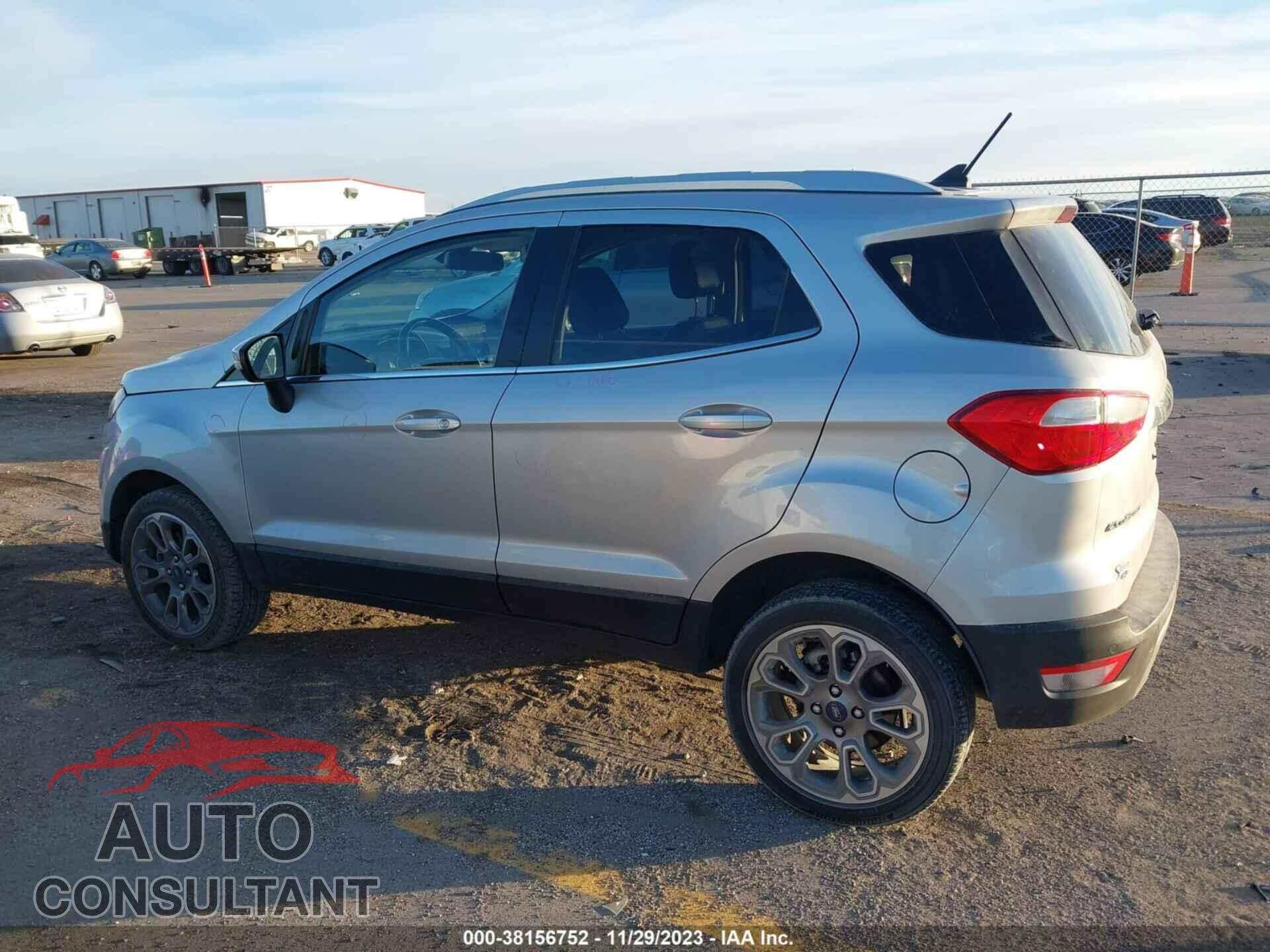 FORD ECOSPORT 2019 - MAJ6S3KL2KC289810