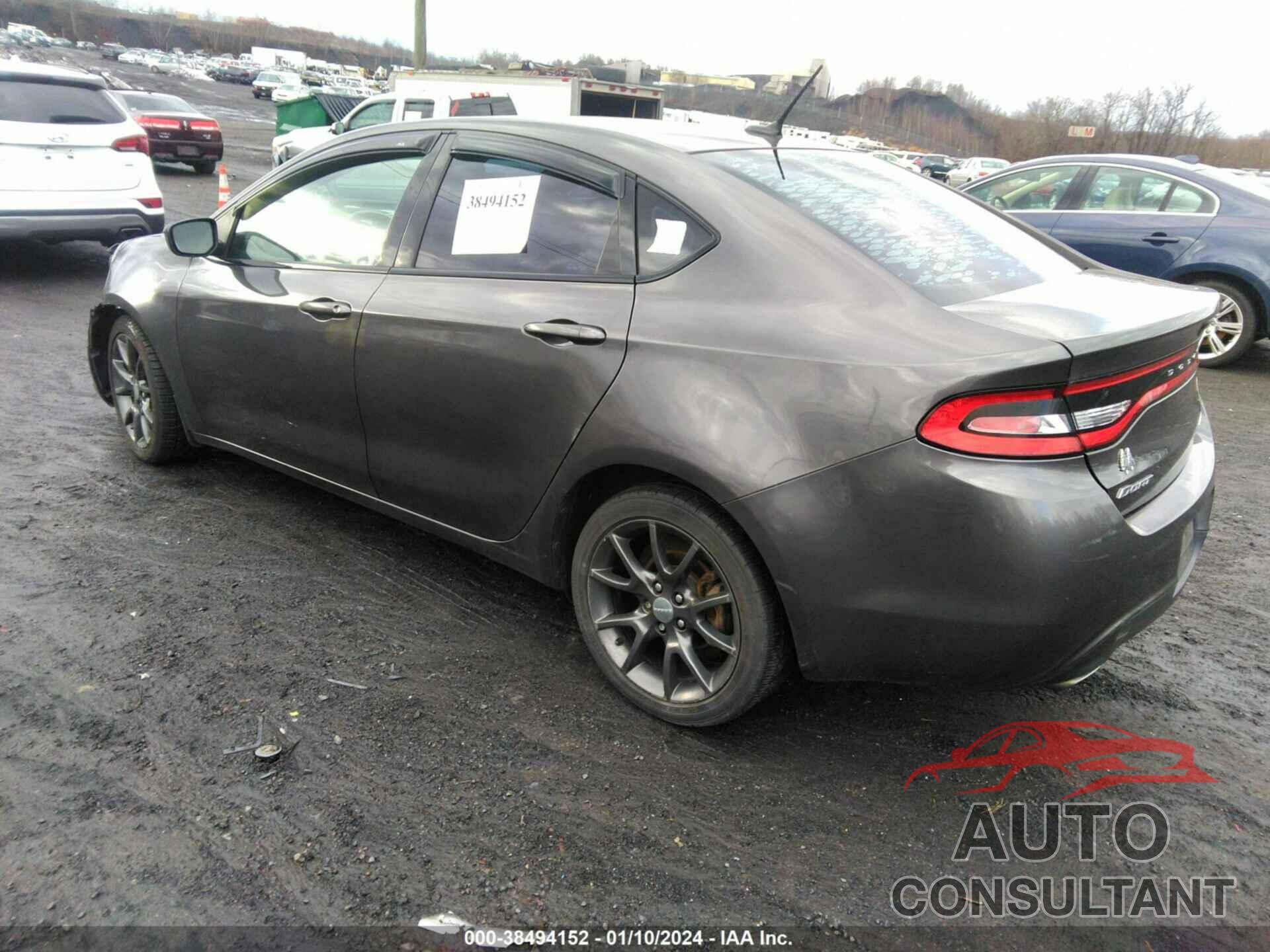 DODGE DART 2015 - 1C3CDFBB4FD316056