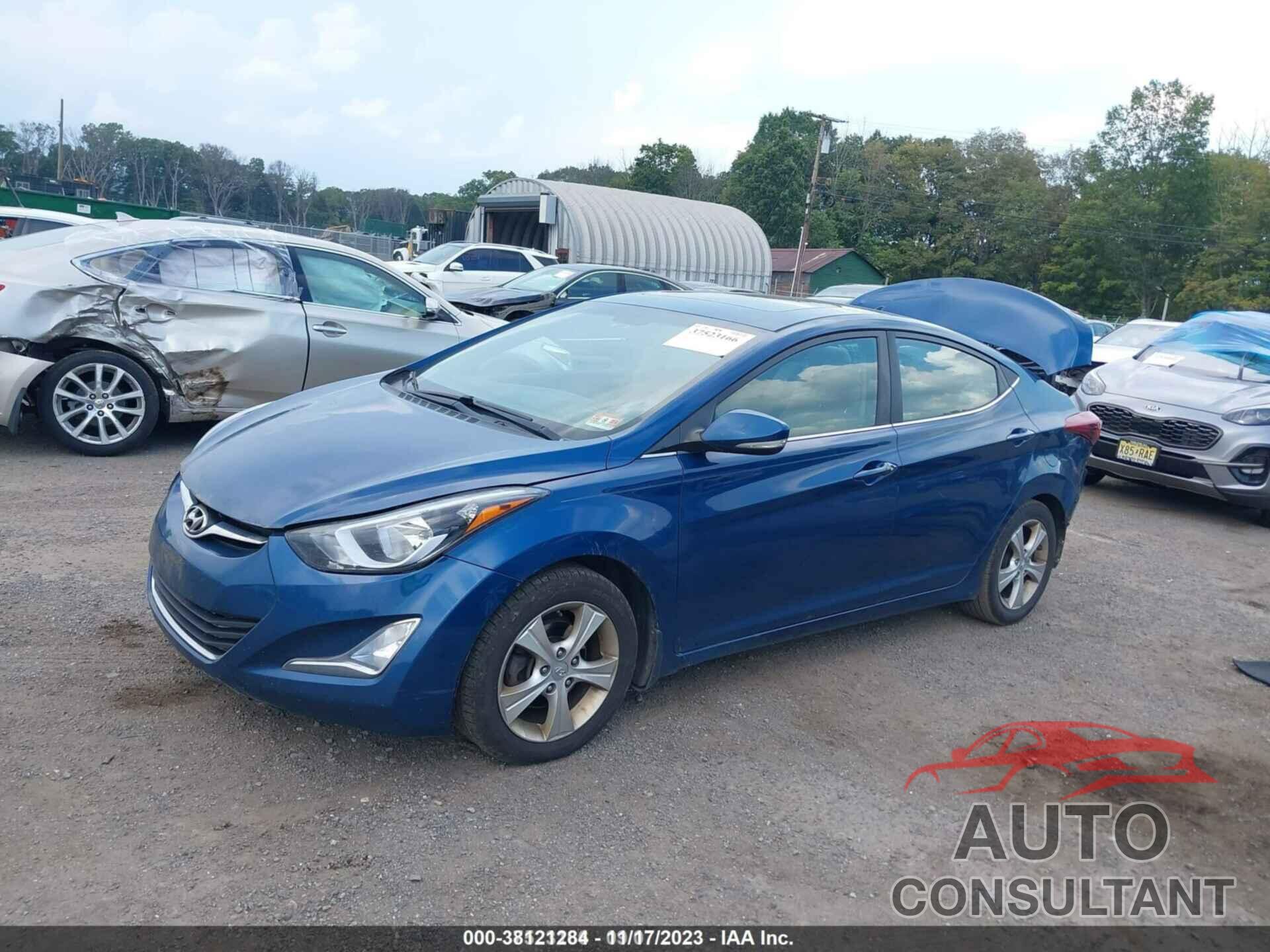 HYUNDAI ELANTRA 2016 - KMHDH4AE5GU494446