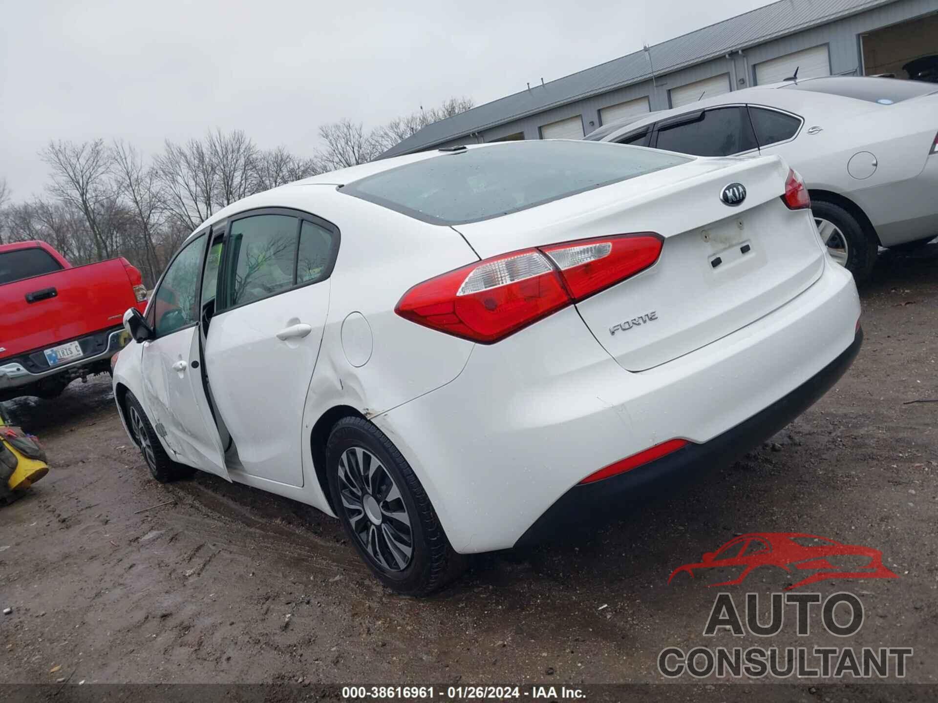 KIA FORTE 2016 - KNAFK4A6XG5473512