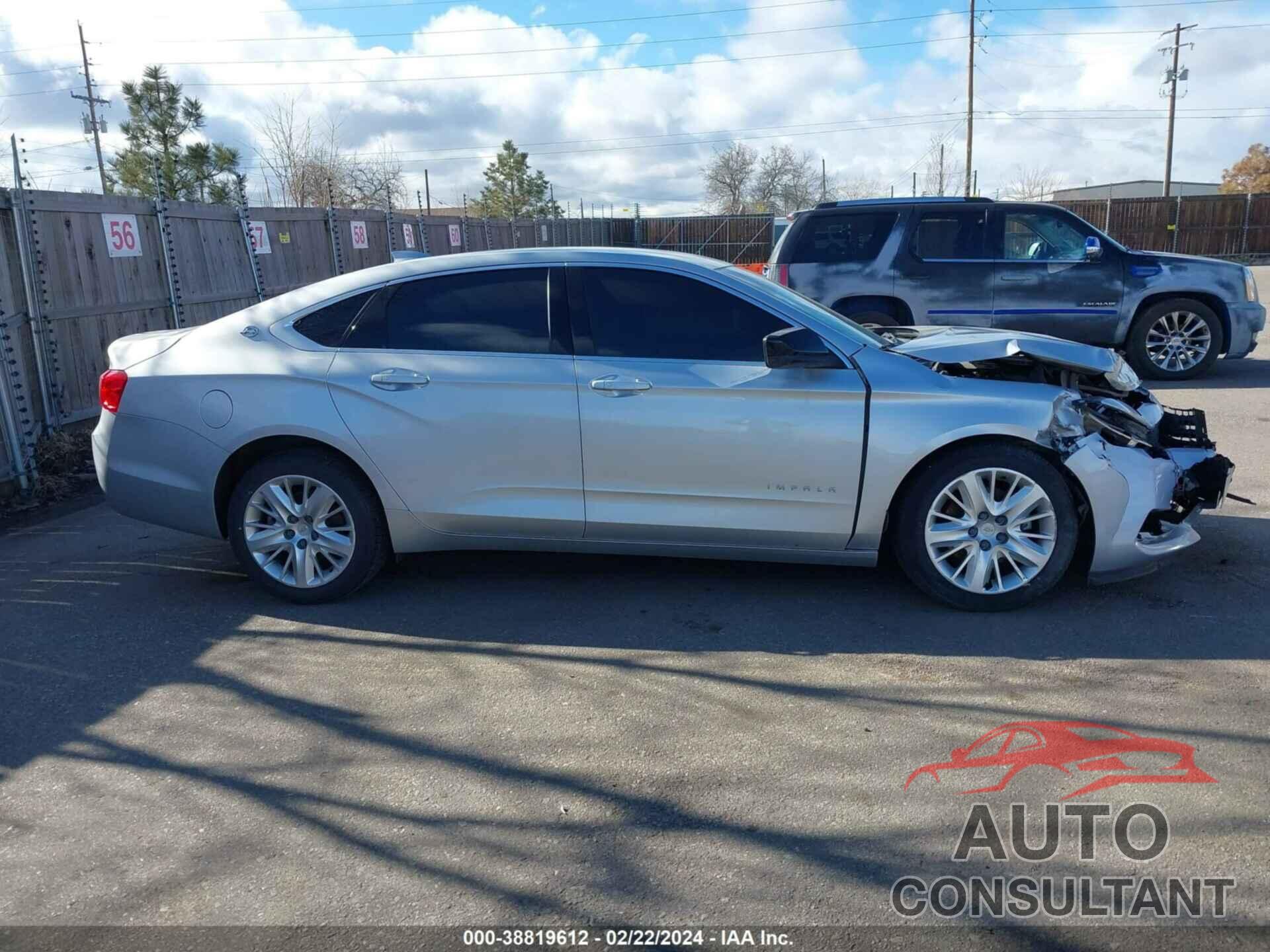 CHEVROLET IMPALA 2019 - 1G11X5S32KU137305