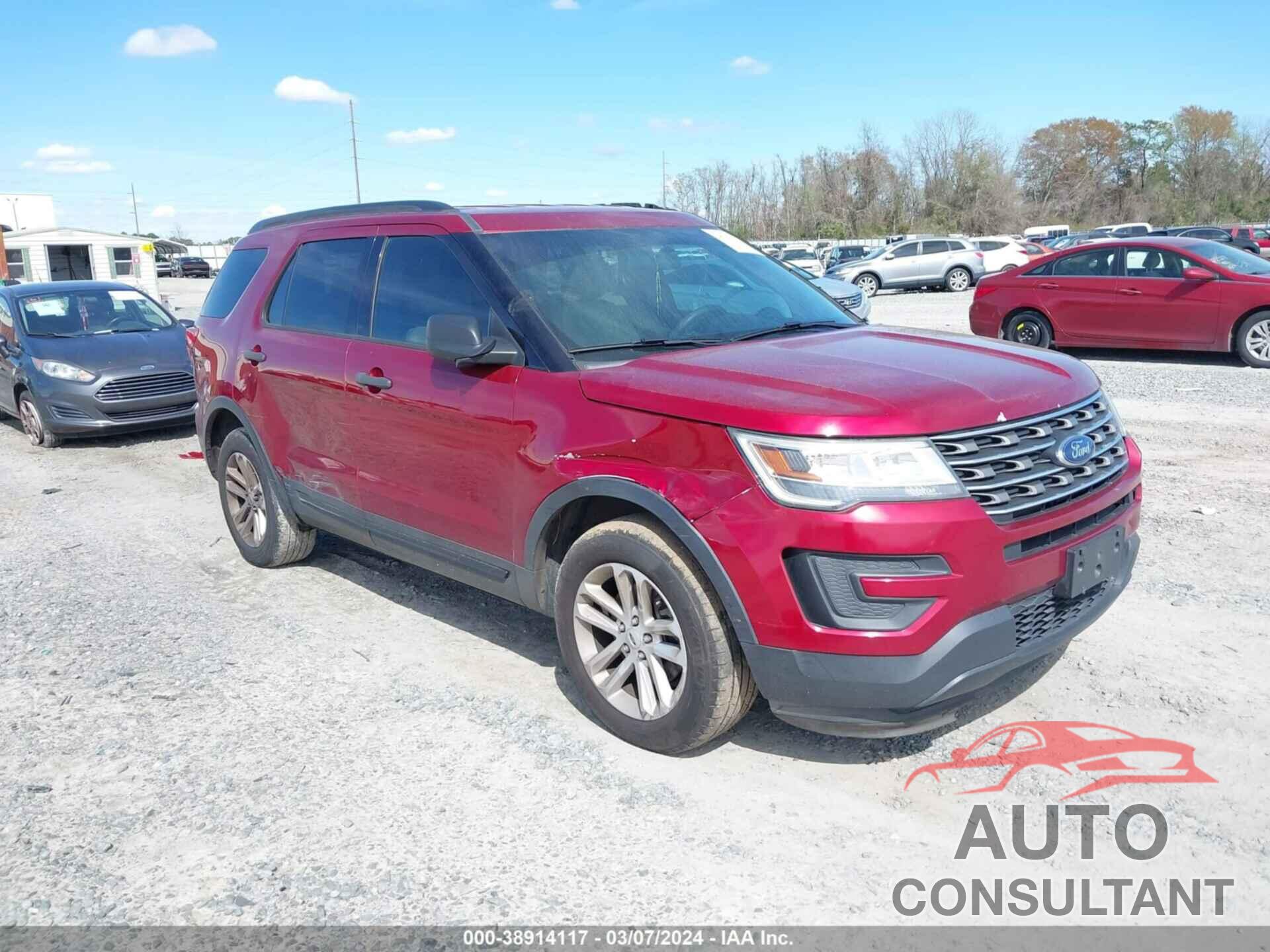 FORD EXPLORER 2017 - 1FM5K7B86HGA25883