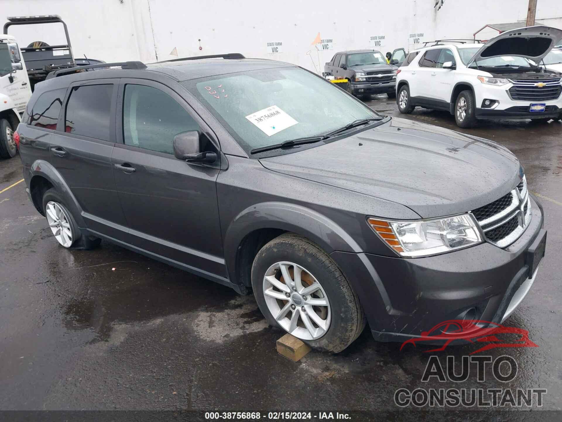 DODGE JOURNEY 2016 - 3C4PDDBG9GT129081