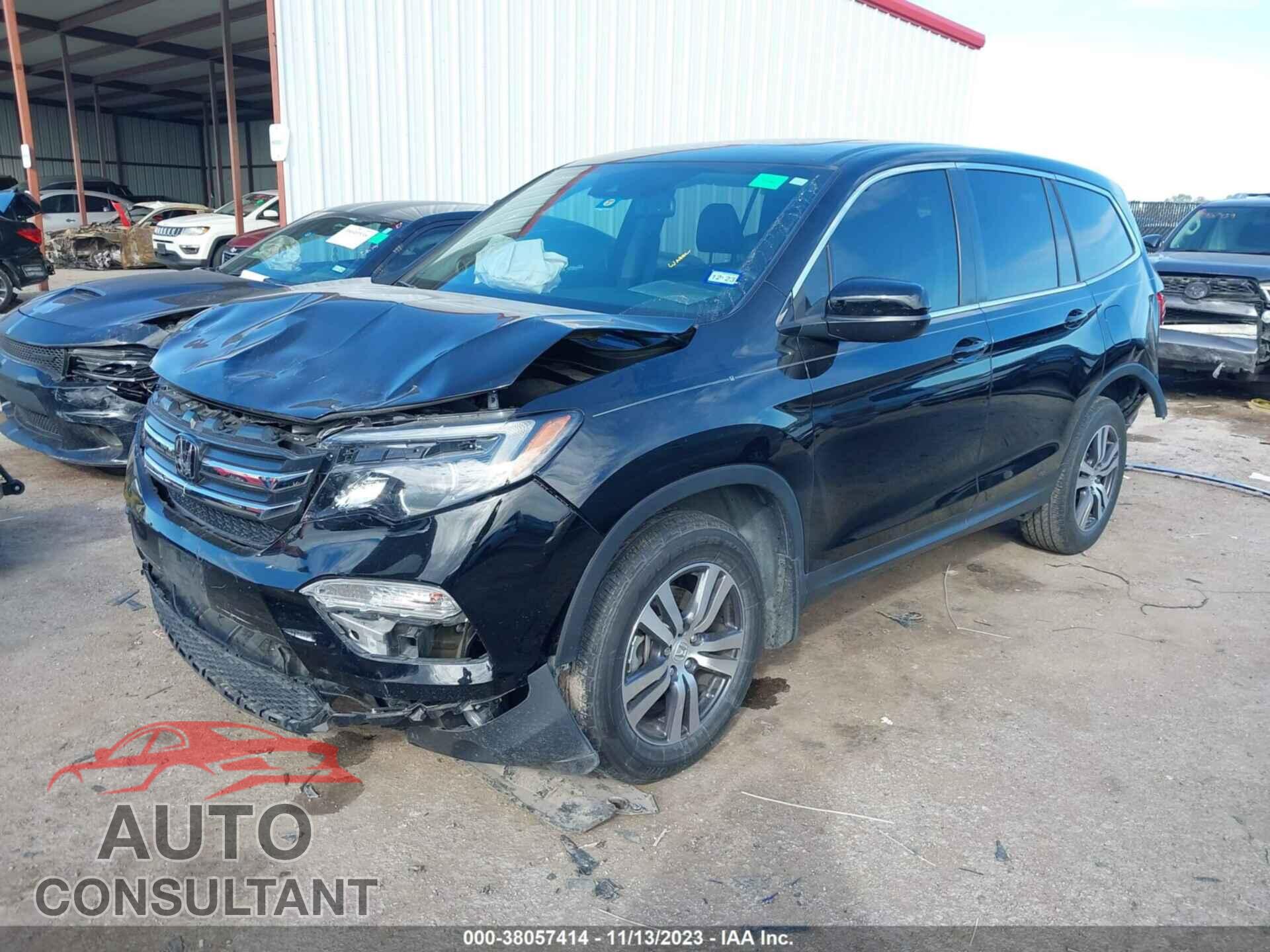 HONDA PILOT 2017 - 5FNYF5H68HB047152
