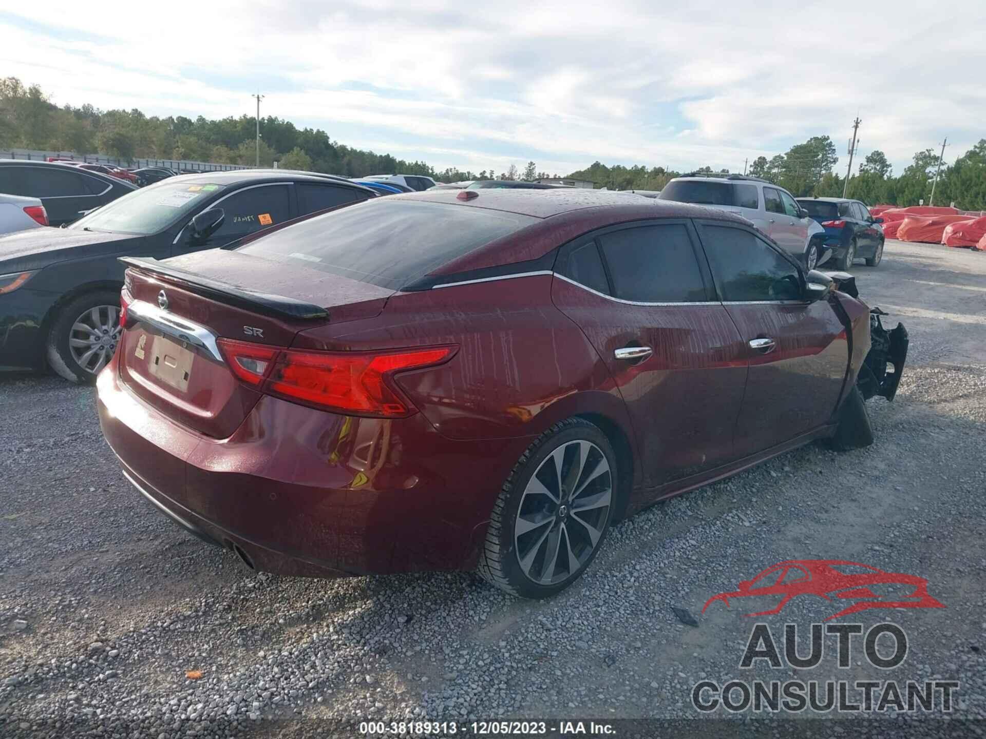 NISSAN MAXIMA 2016 - 1N4AA6AP1GC427024