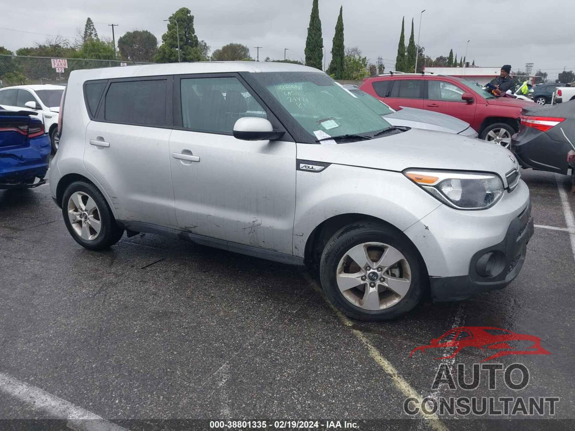 KIA SOUL 2019 - KNDJN2A29K7690603