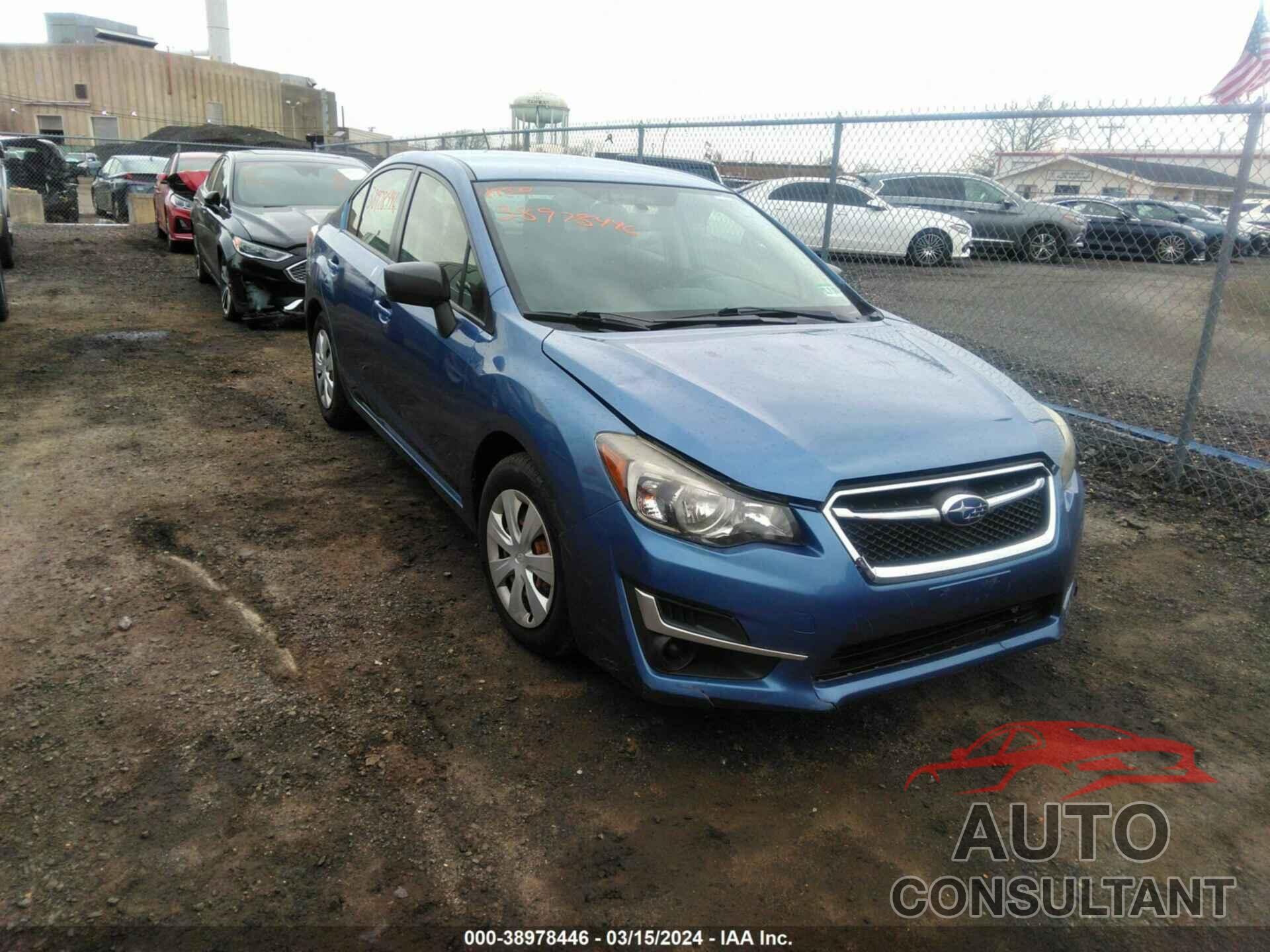 SUBARU IMPREZA 2016 - JF1GJAA60GH002952