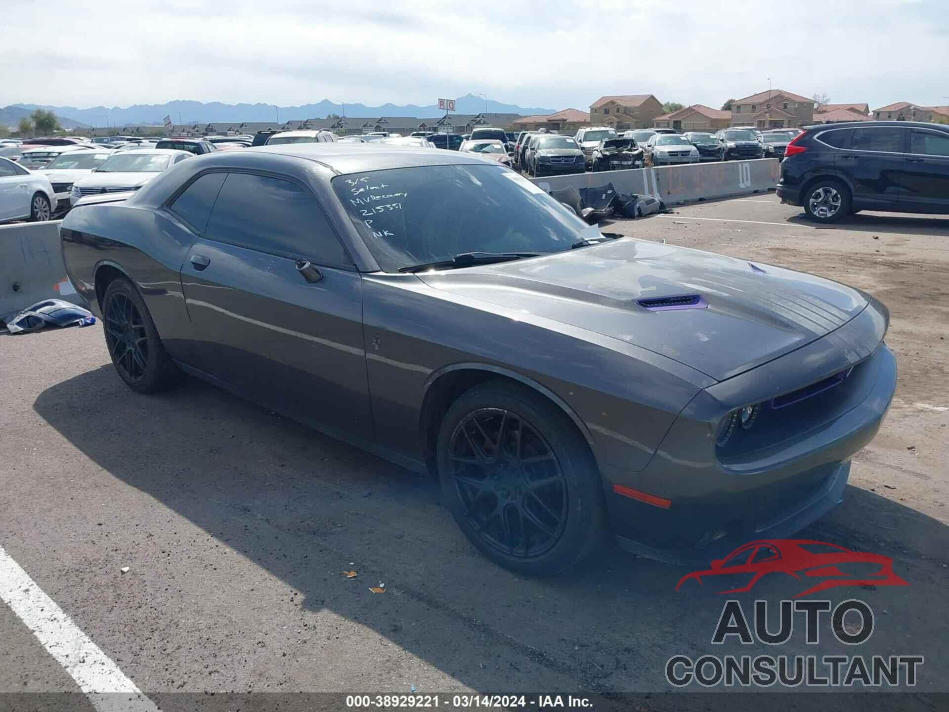 DODGE CHALLENGER 2018 - 2C3CDZAG5JH215361