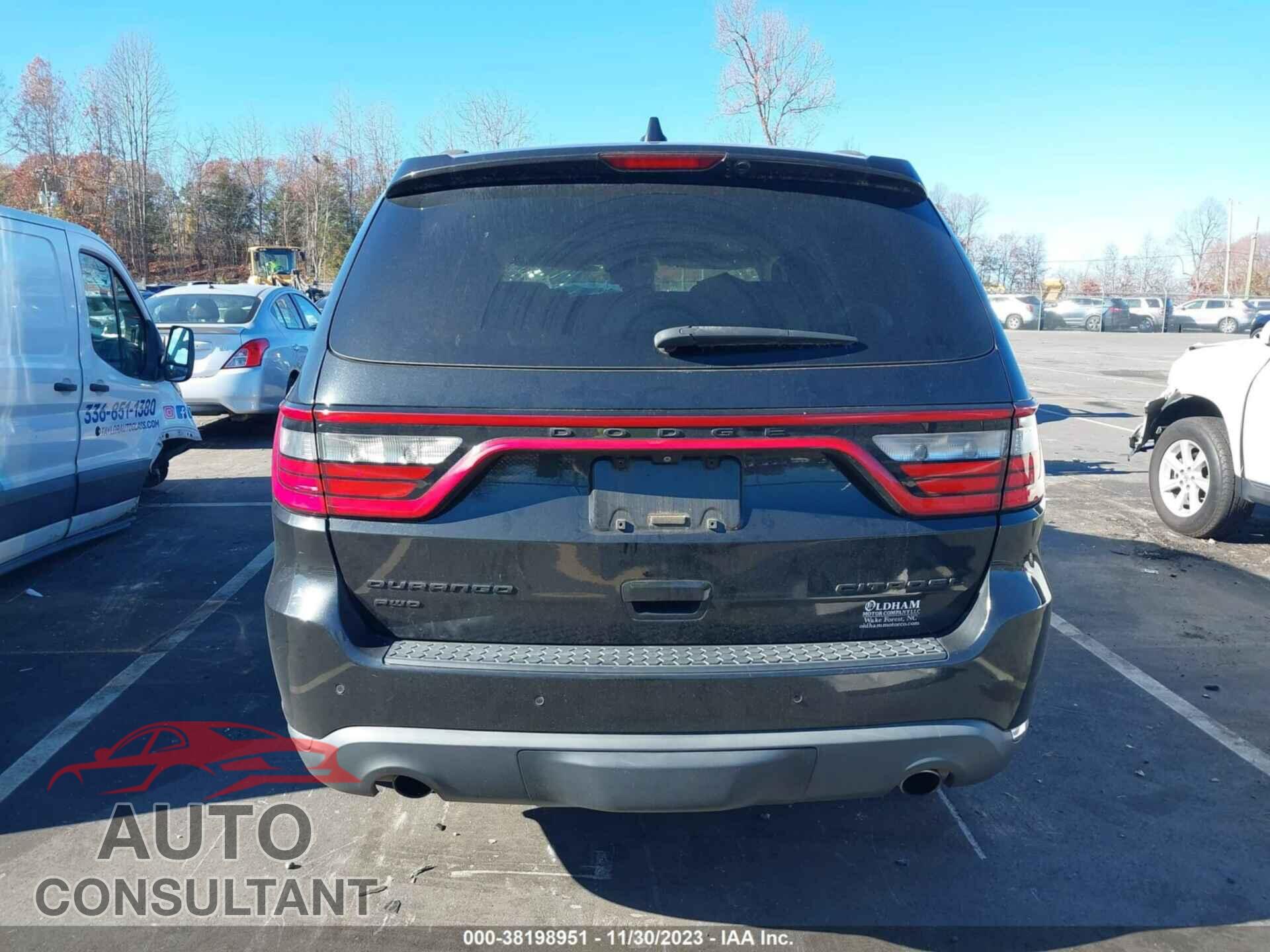 DODGE DURANGO 2015 - 1C4SDJET1FC766459