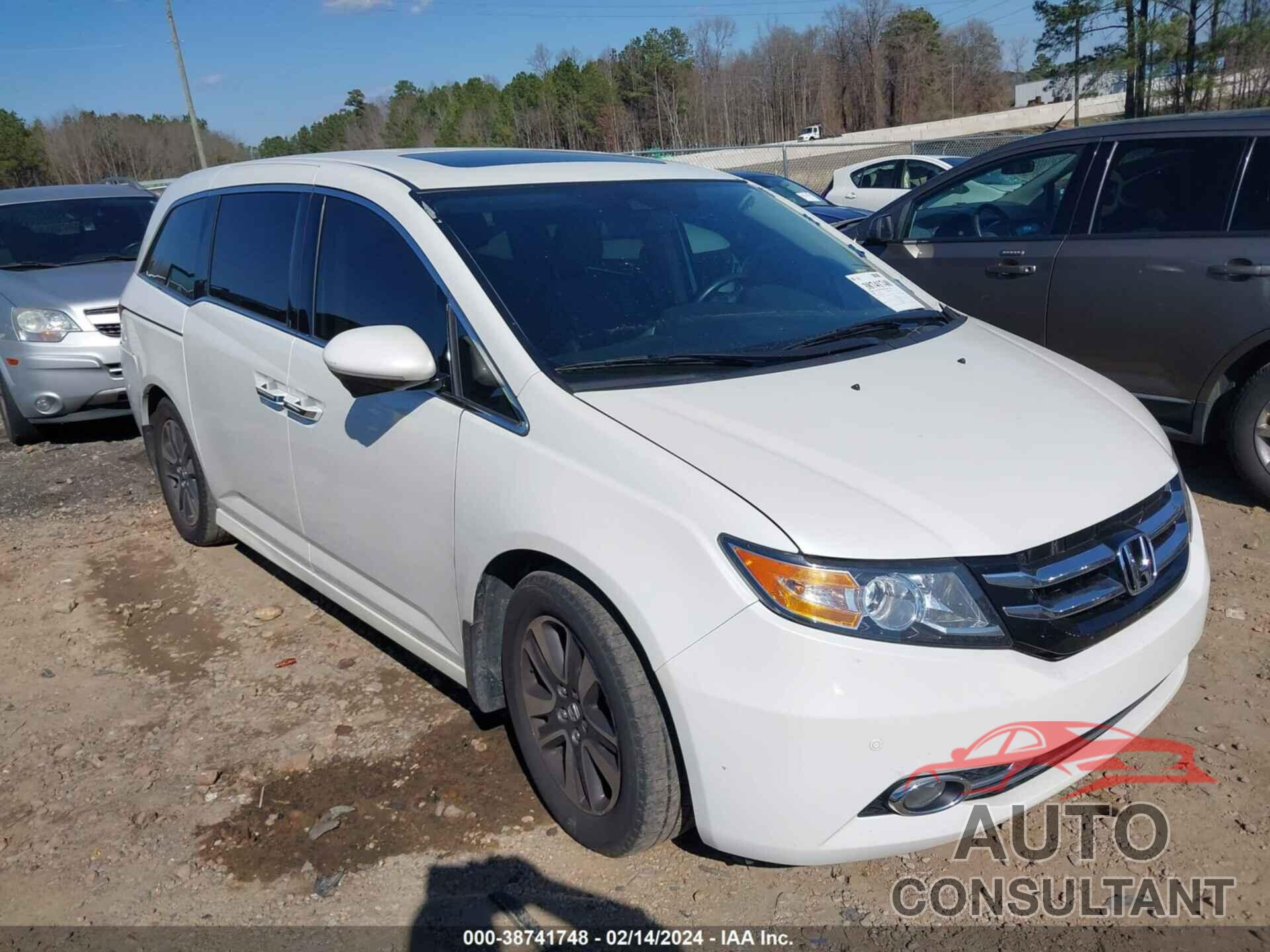 HONDA ODYSSEY 2016 - 5FNRL5H90GB016970