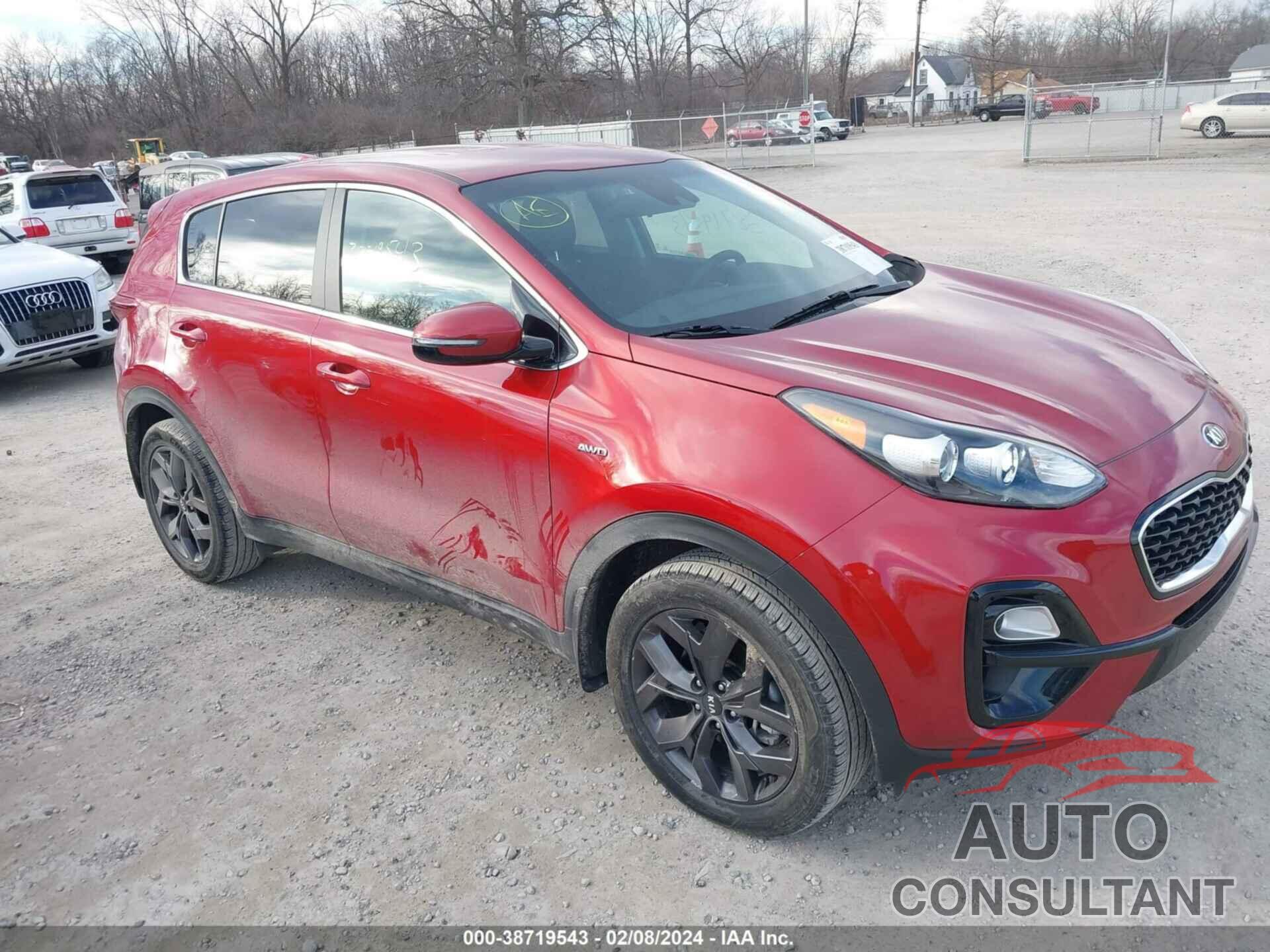 KIA SPORTAGE 2022 - KNDPMCAC2N7022089